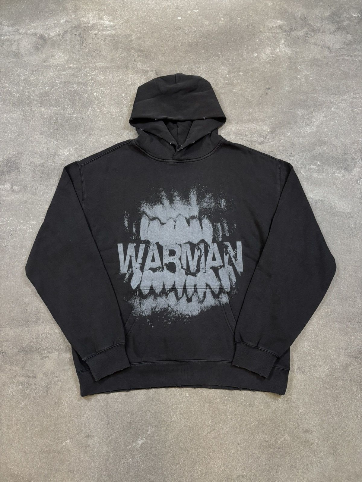 Other Warman Logo Teeth Graphic Hoodie, Black Size US XL / EU 56 / 4 - 1 Thumbnail