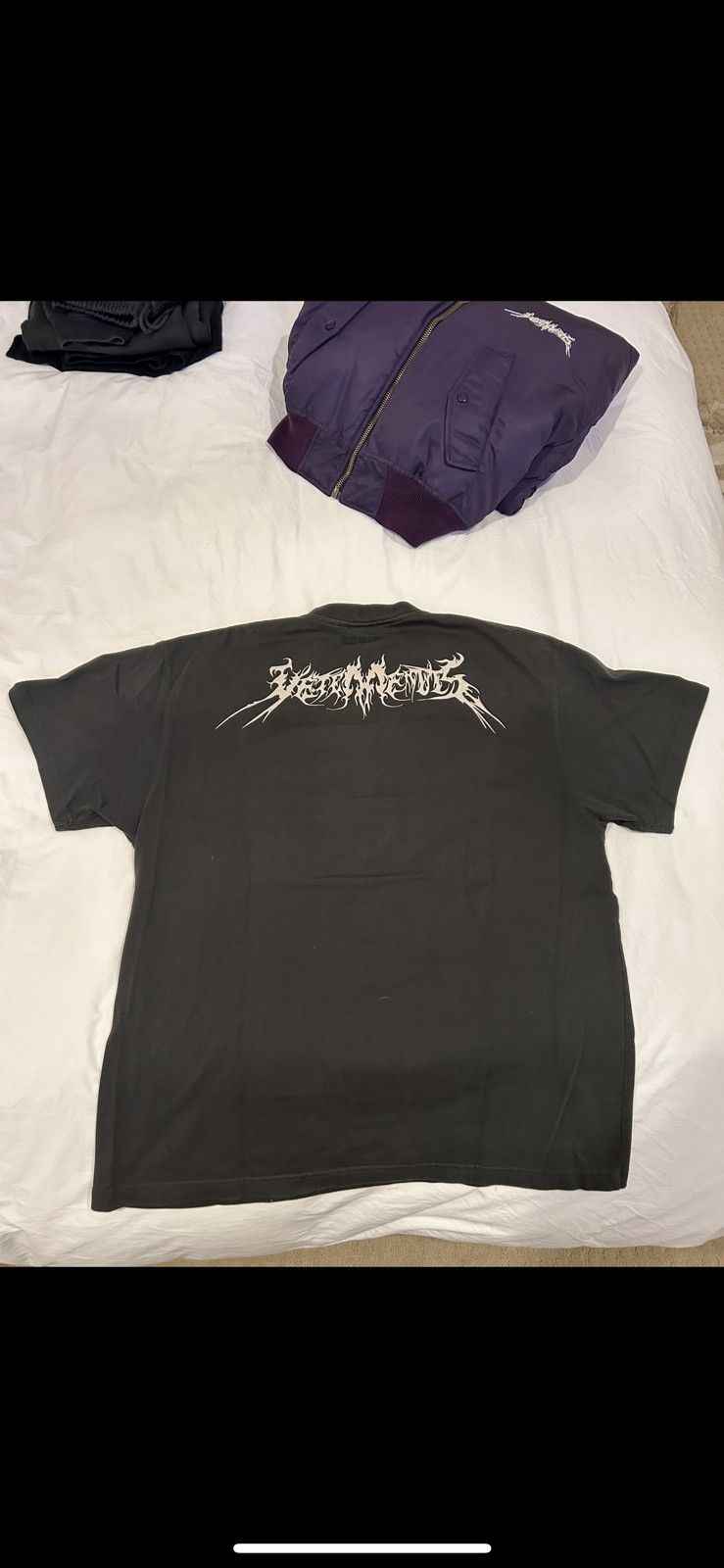 Vetements Vetements Darkness Euphoria Tee Size US M / EU 48-50 / 2 - 2 Thumbnail
