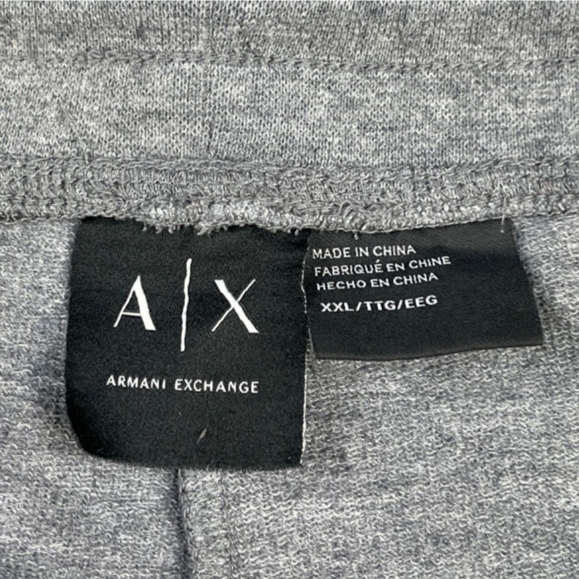 Armani Exchange Armani Exchange Men's Grey Athletic Shorts Sz XXL SKU 4261 Size US 44 / EU 60 - 5 Thumbnail