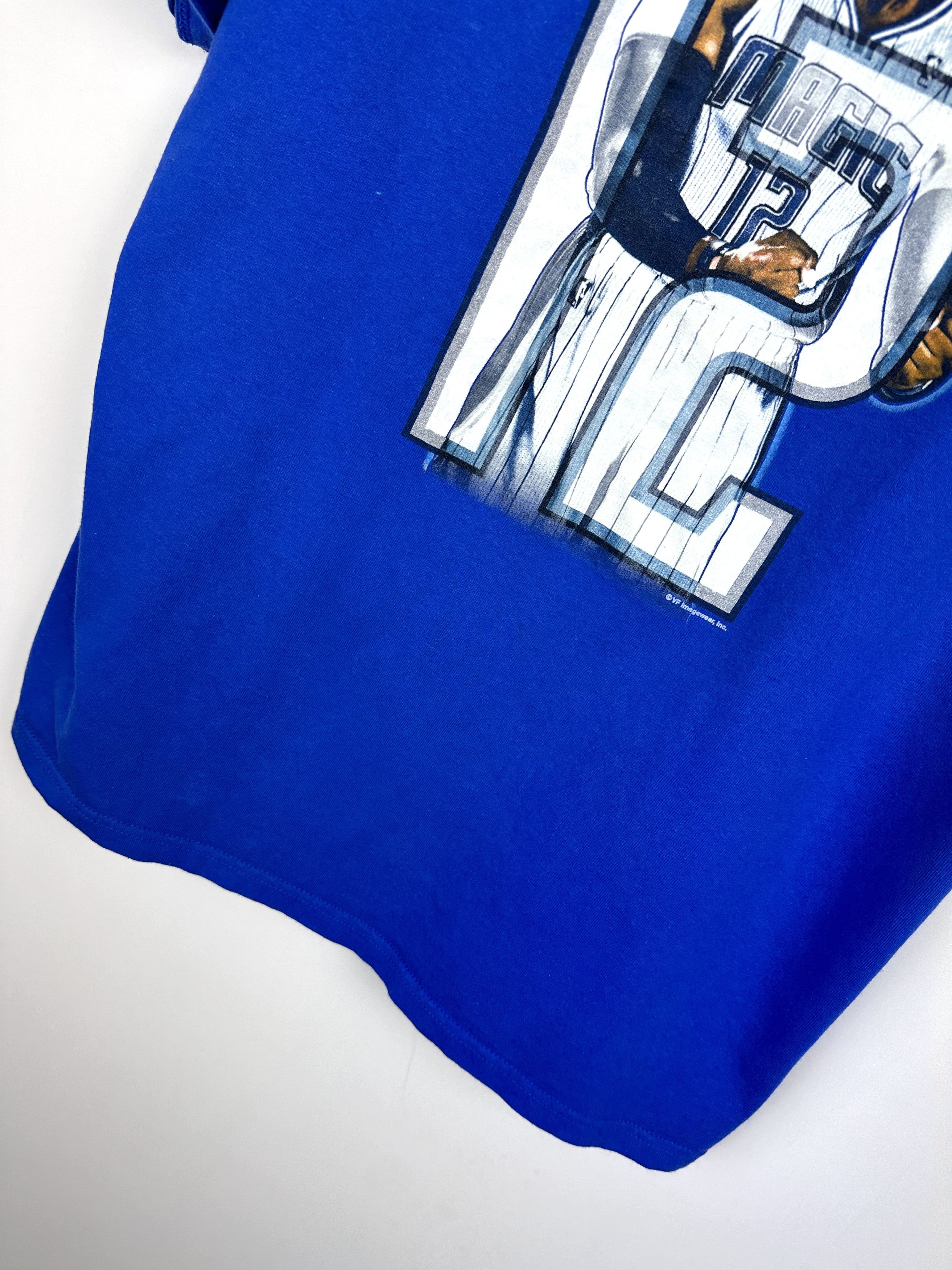 Majestic Vintage Majestic Orlando Magic Dwight Howard Mr. Double tee Size US L / EU 52-54 / 3 - 3 Thumbnail