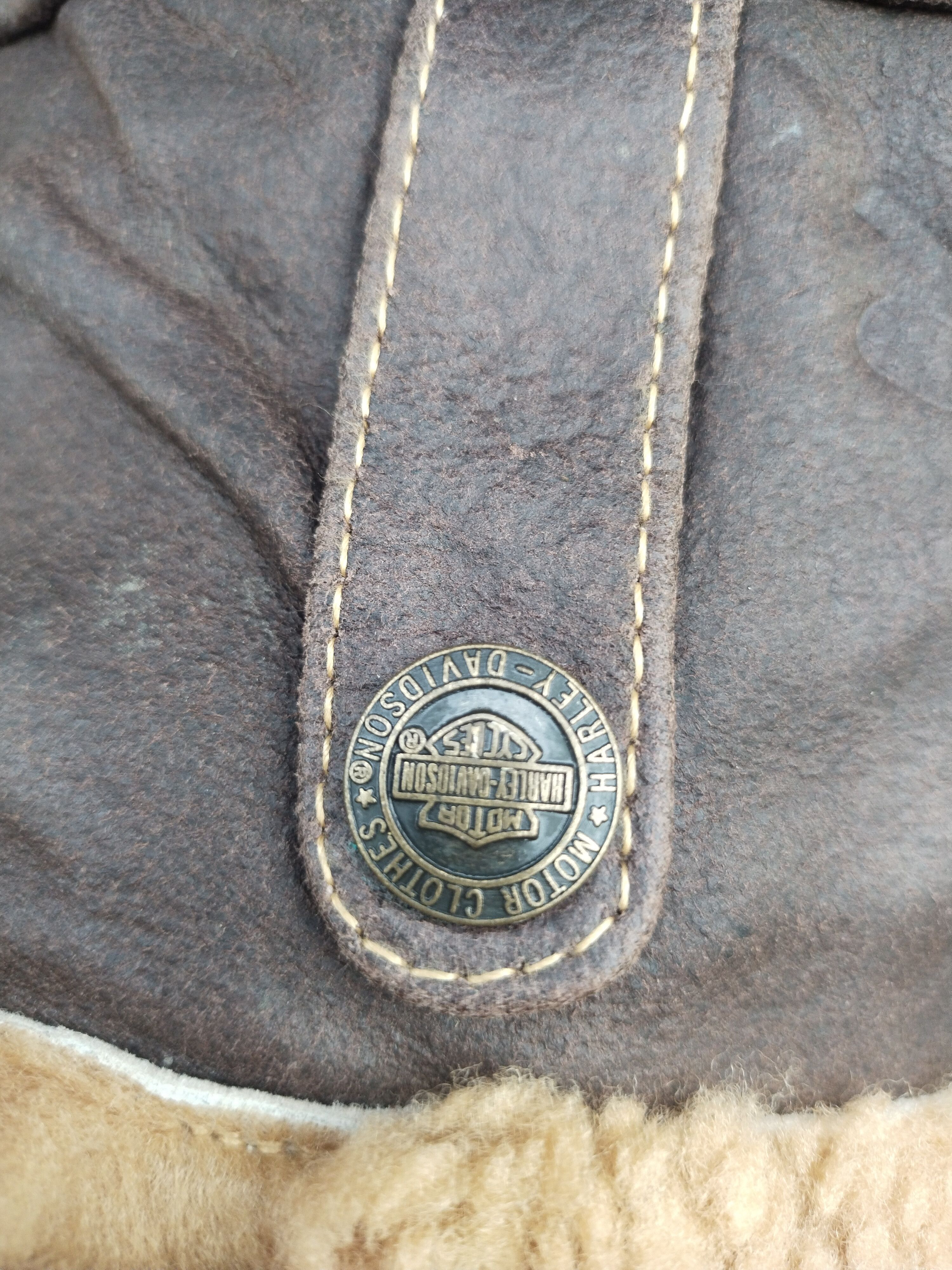 Harley Davidson Vintage C-OS 1957 Harley Davidson Motorcycle Champ Leather Size US L / EU 52-54 / 3 - 15 Thumbnail