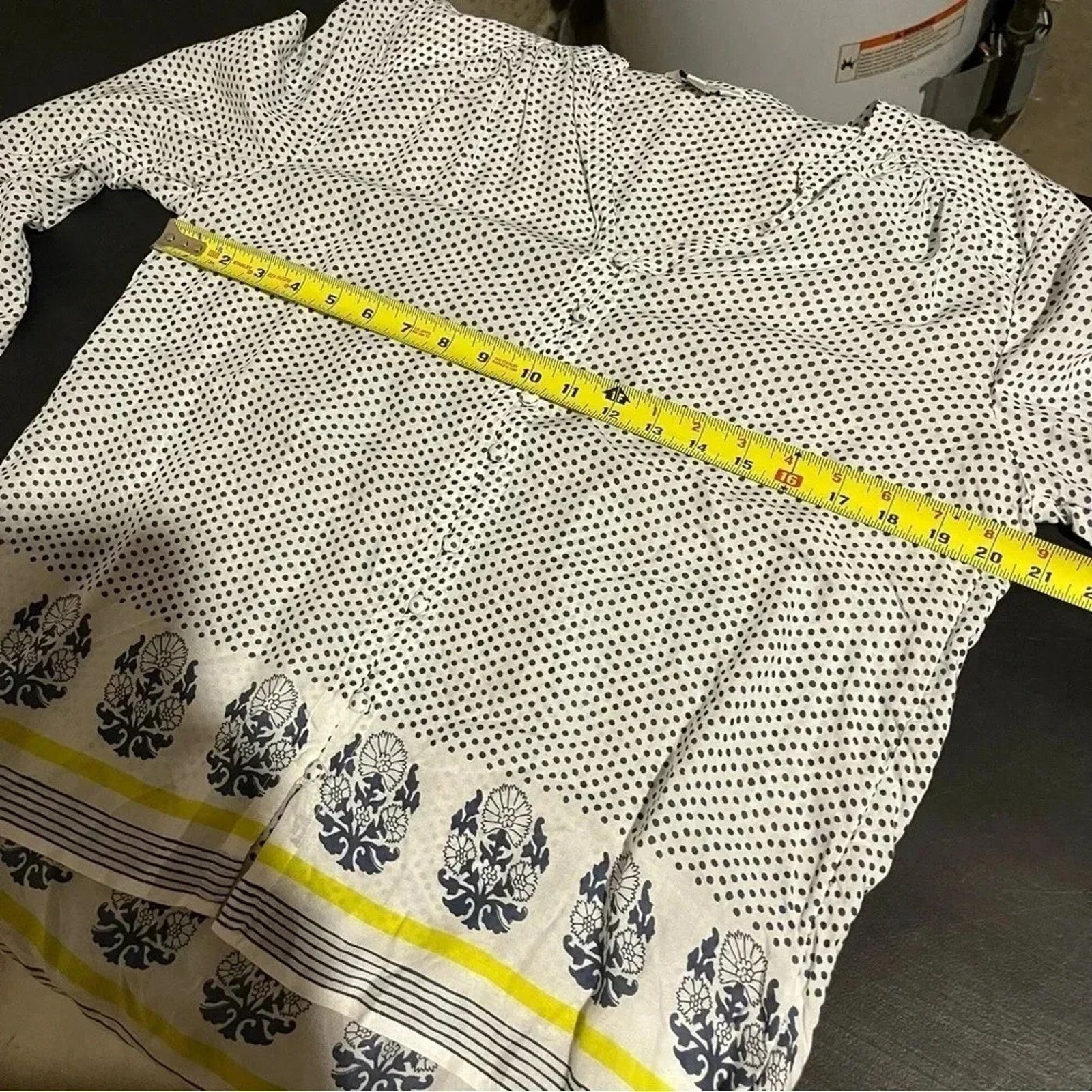 Lucky Brand Lucky Brand Women’s Top Size M Lightweight Boho Button Front Size M / US 6-8 / IT 42-44 - 7 Thumbnail