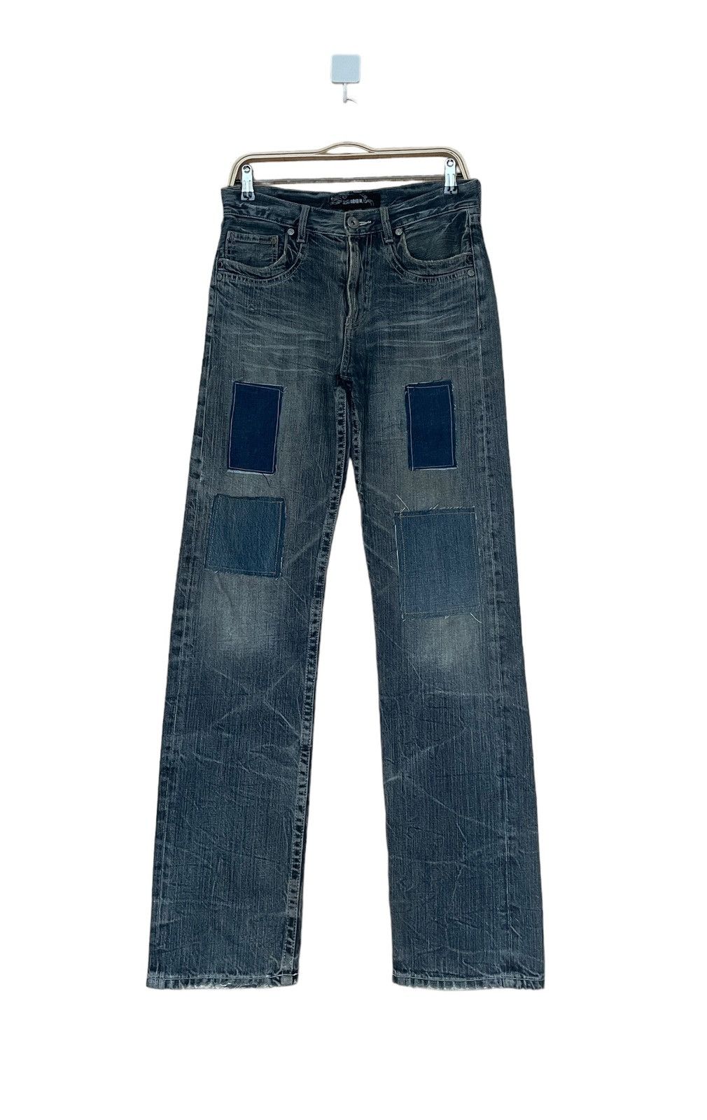 Japanese Brand Vintage Japanese Brand Oririn Patchwork Jeans 1990s Size US 32 / EU 48 - 1 Thumbnail