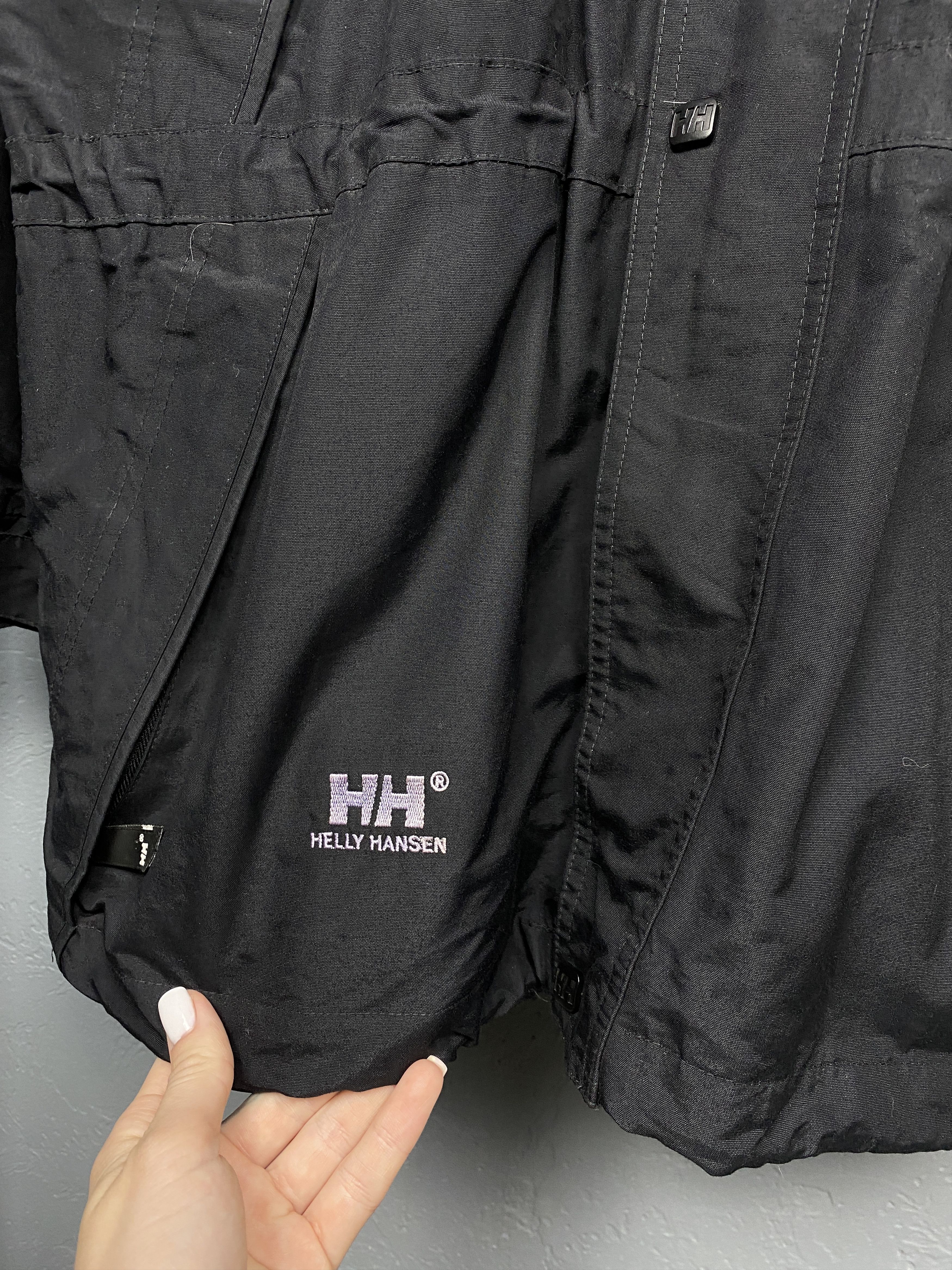 Helly Hansen × Vintage Helly Hansen Vintage Mens Nylon Outdoor Jacket Helly Tech Size US L / EU 52-54 / 3 - 3 Thumbnail
