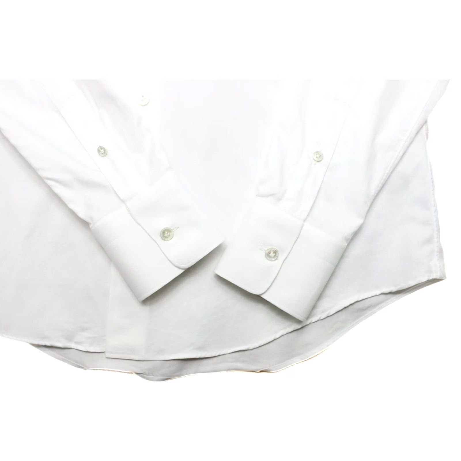 Suitsupply Suitsupply Formal Shirt Men's SMALL Button Up Cutaway Collar Formal Shirt White Slim Cotton Dress Shirt Mens Size 36R - 5 Thumbnail