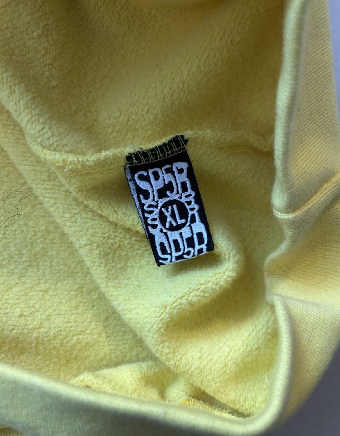 Sp5der Spider Yellow Rhinestone hoodie Size US XL / EU 56 / 4 - 3 Thumbnail
