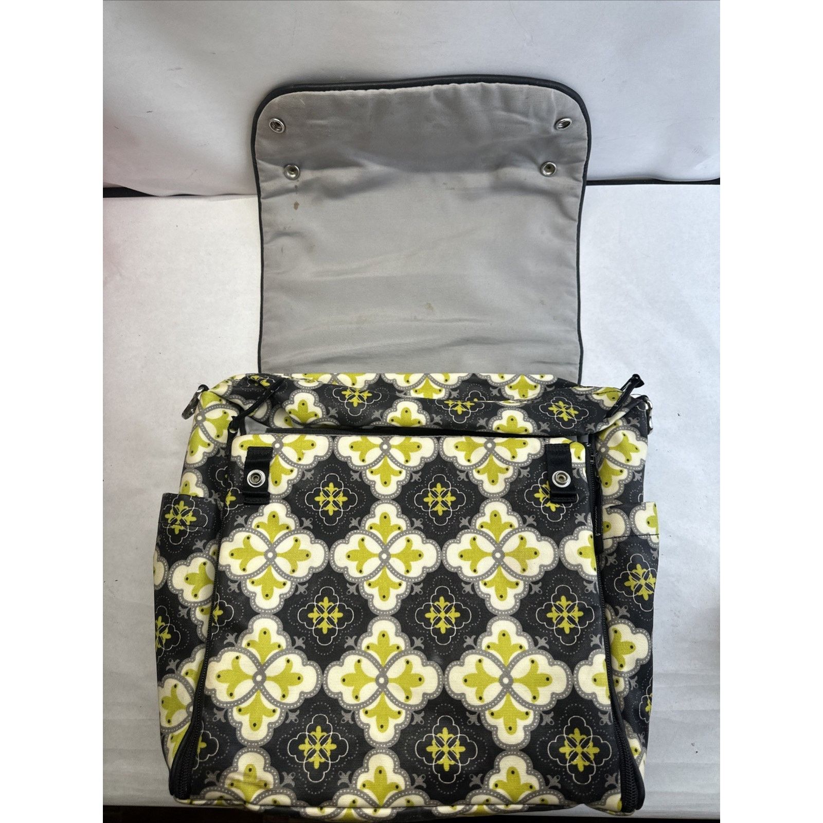 & Other Stories Large Petunia Pickle Bottom Diaper Bag Shoulder Yelllow Blac Size ONE SIZE - 4 Thumbnail