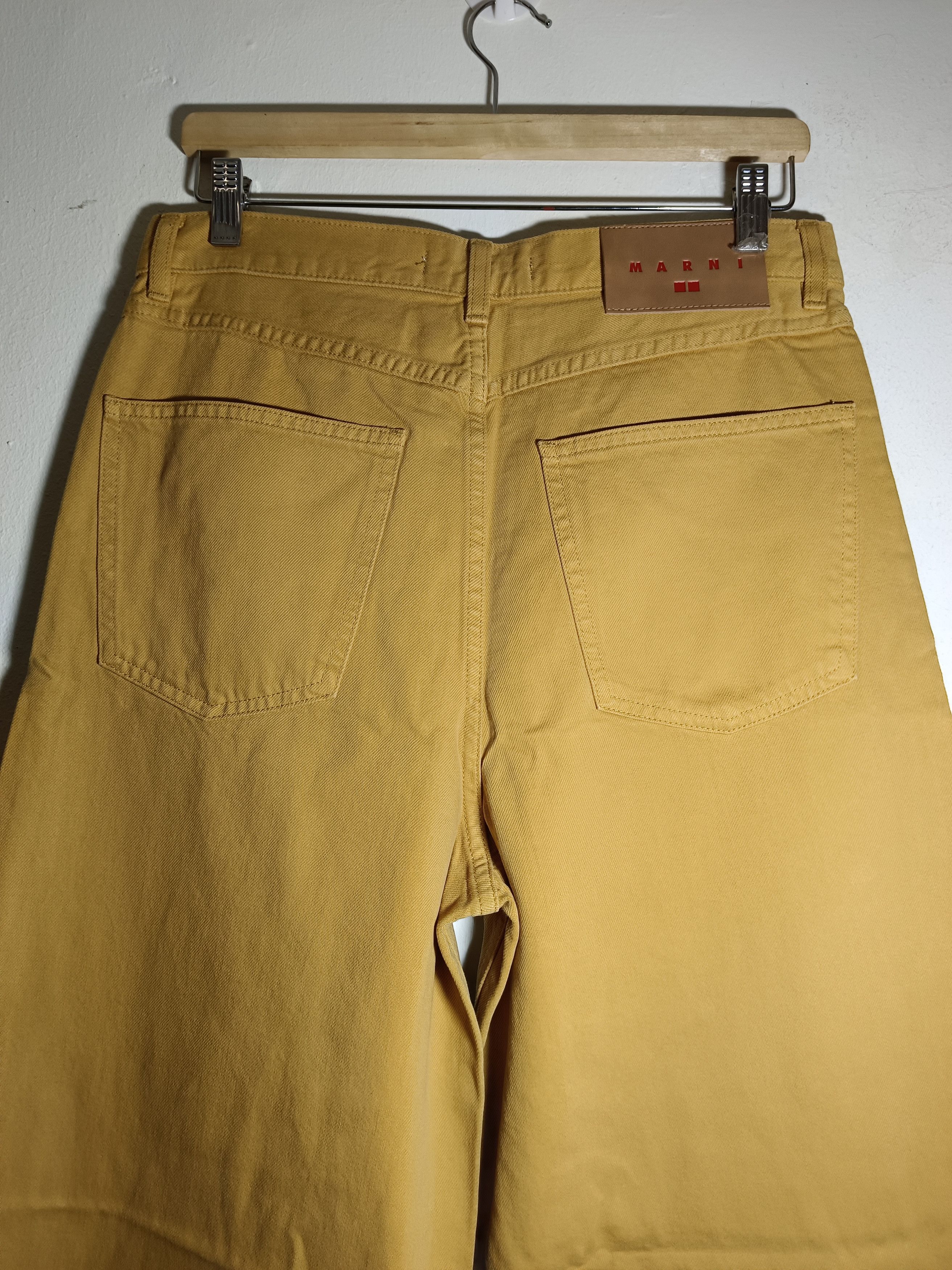 Japanese Brand × Marni Marni Uniqlo high-rise wide leg/baggy jeans Size US 28 / EU 44 - 6 Thumbnail