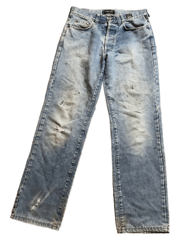 Versace Vintage Versace Straight Fit Denim Jeans Size US 34 / EU 50 - 1 Thumbnail