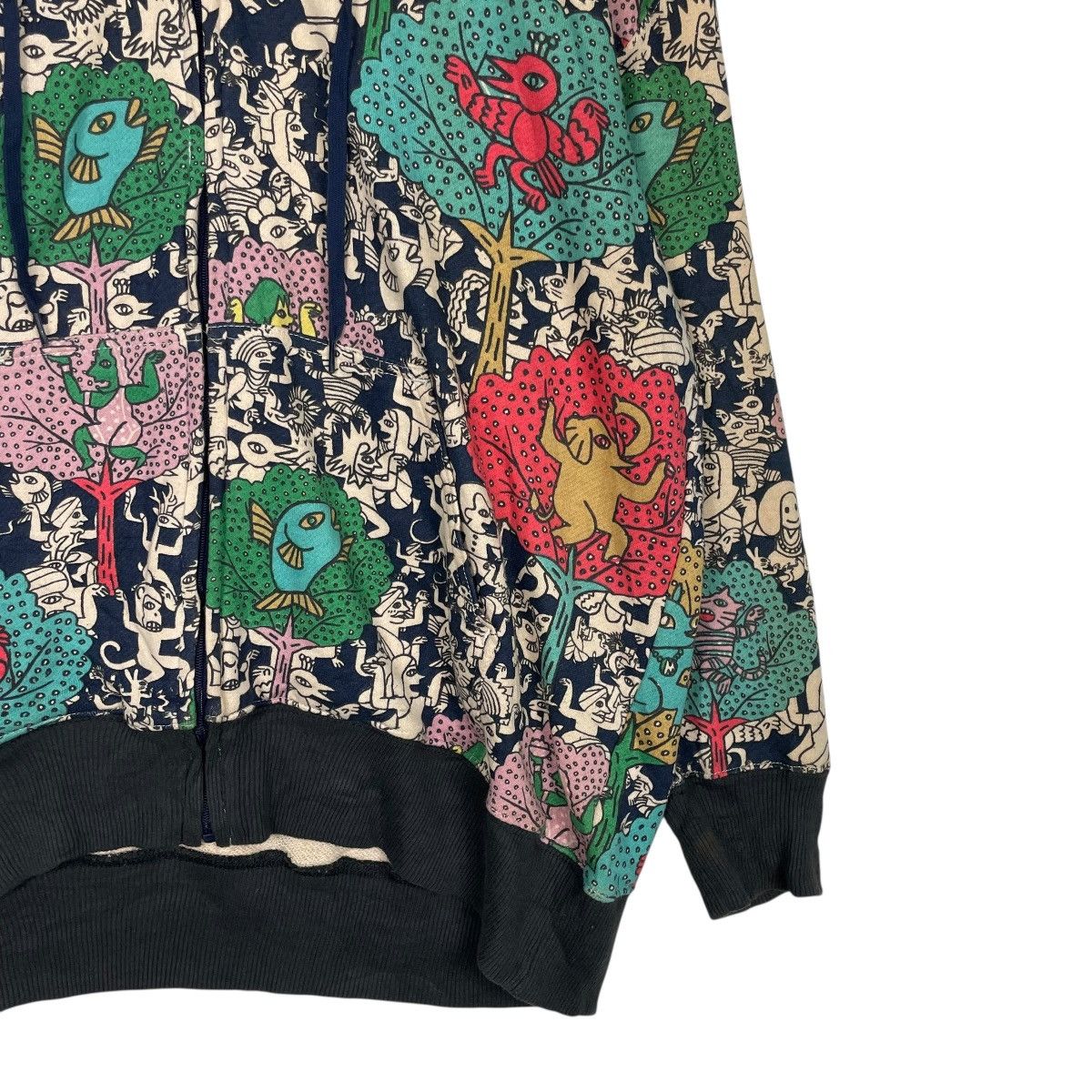 mercibeaucoup Mercibeaucoup Full Print Zipper Hoodie Size US S / EU 44-46 / 1 - 4 Thumbnail