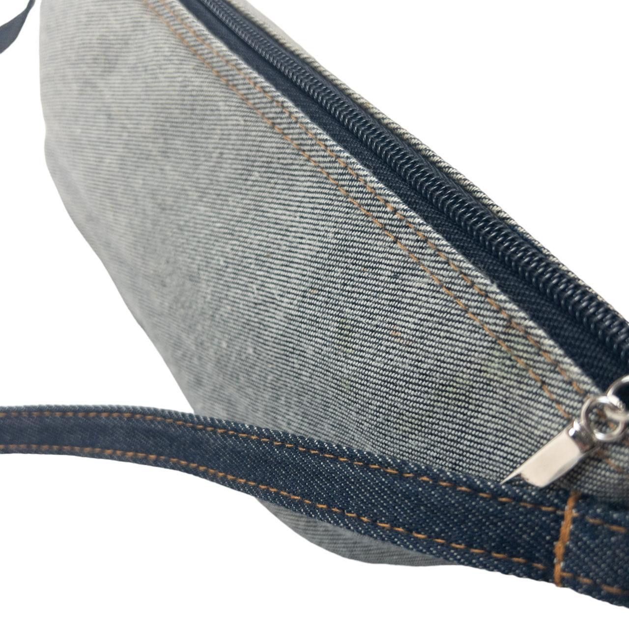 Evisu Vintage Evisu Japanese Denim Mini Shoulder Bag Size ONE SIZE - 7 Thumbnail