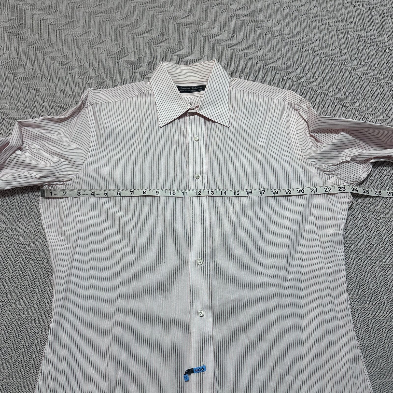 Tom James Tom James red pinstripe custom made button down size L Size US L / EU 52-54 / 3 - 7 Thumbnail