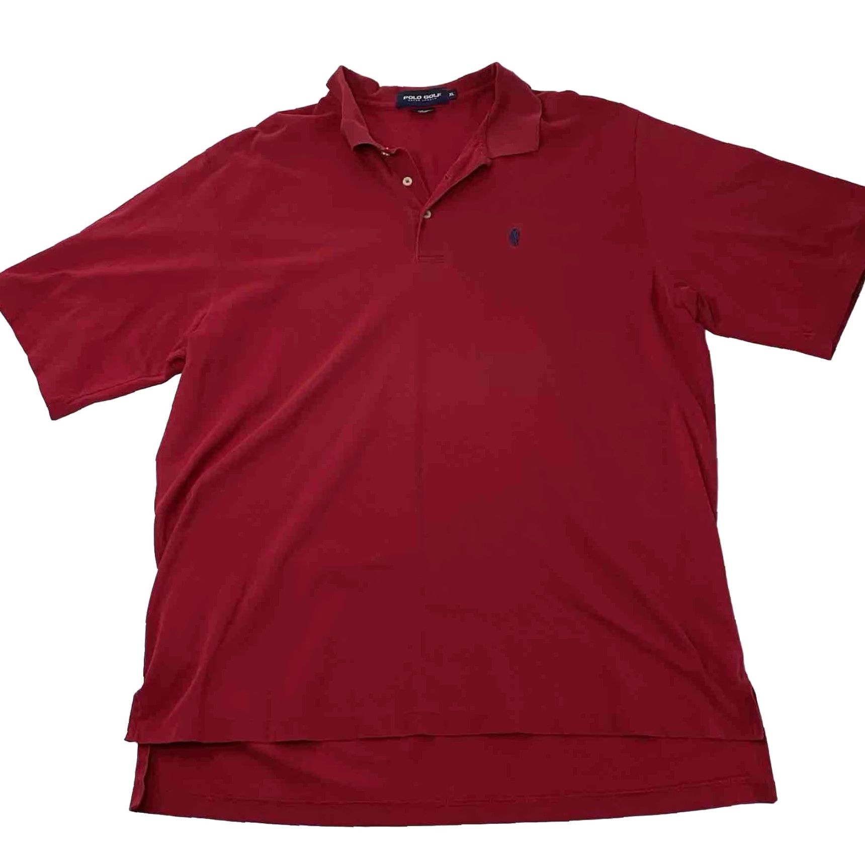 Polo Ralph Lauren VINTAGE Polo Golf Ralph Lauren Shirt Mens Red XL 100% Pima Cotton Size US XL / EU 56 / 4 - 4 Thumbnail