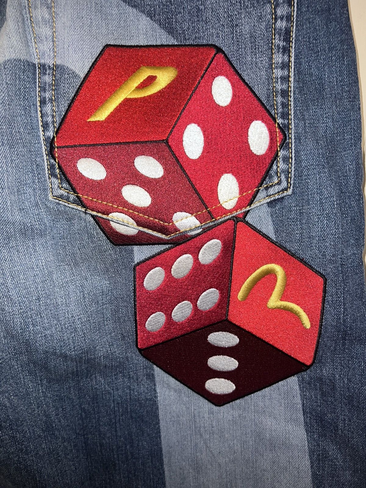 Evisu × Palace Evisu x Palace Dice Jean Shorts Size US 34 / EU 50 - 7 Thumbnail