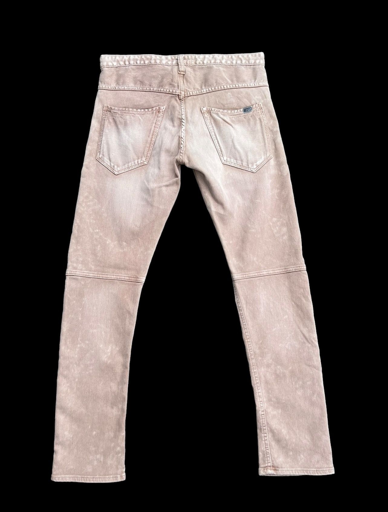 Jimmy Taverniti Taverniti So Jeans Distress Denim Stretch Lenny Jeans Size US 31 - 2 Thumbnail