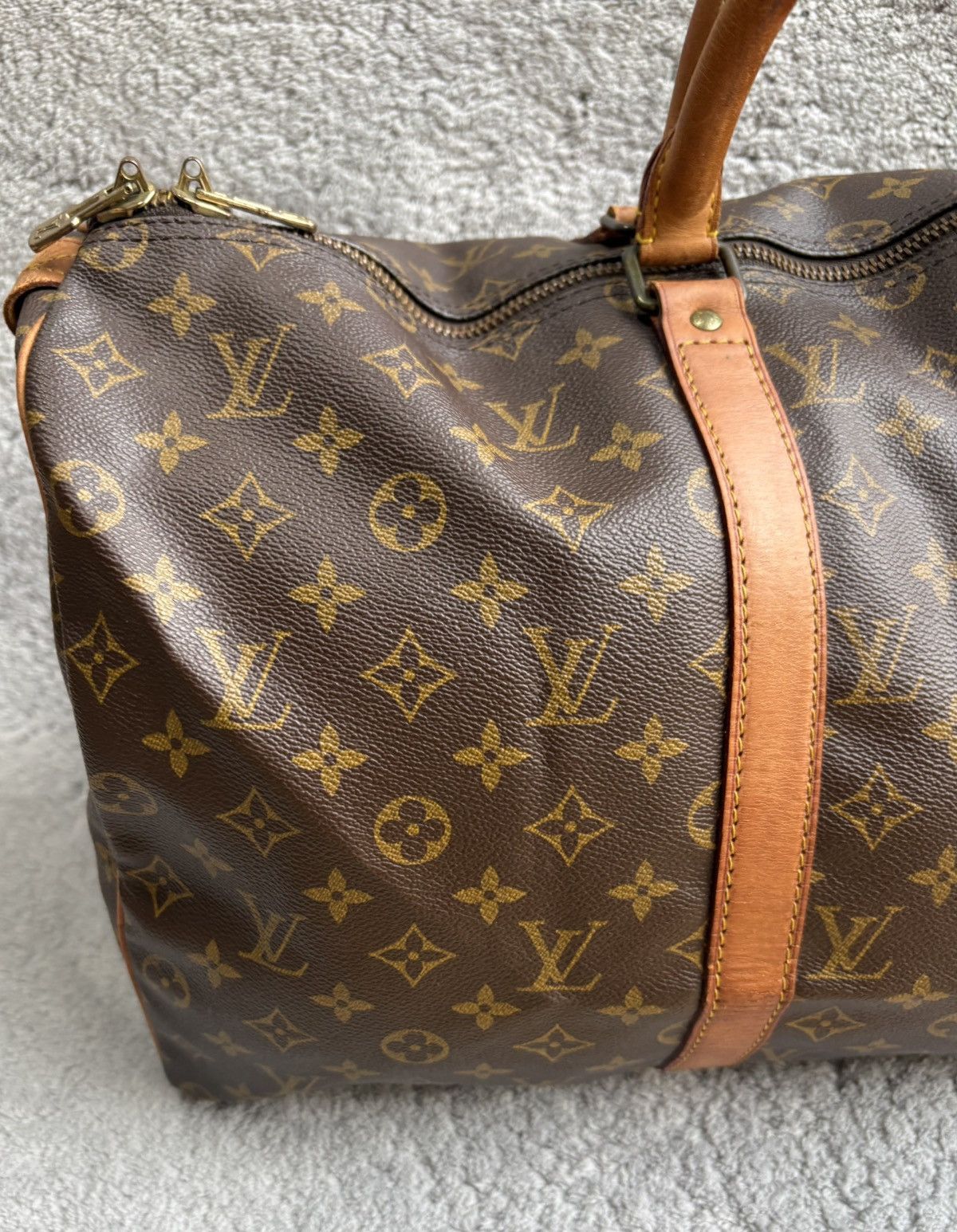 Louis Vuitton Sac de voyage louis vuitton monogramme keepall 50 Size ONE SIZE - 3 Thumbnail