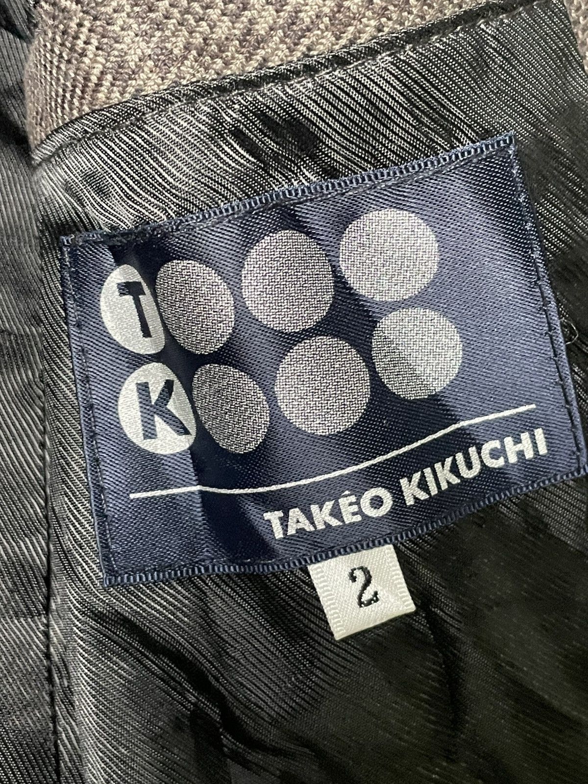 Japanese Brand × Takeo Kikuchi × Vintage Vintage Takeo Kikuchi Blazer (53) Size US XXS / EU 40 - 7 Thumbnail