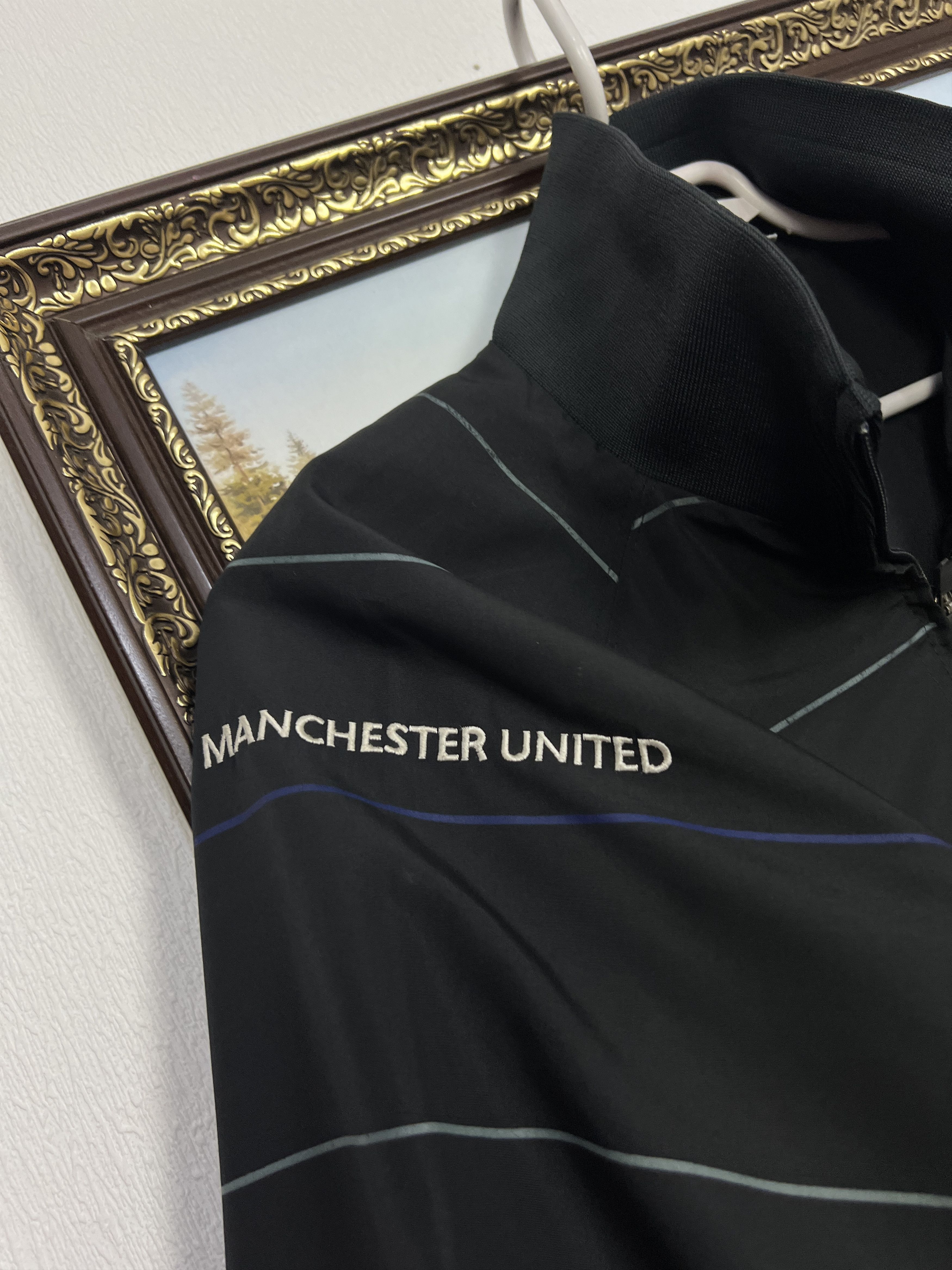 Nike AIG Manchester United Football Jacket Soccer Track Top Size US L / EU 52-54 / 3 - 5 Thumbnail