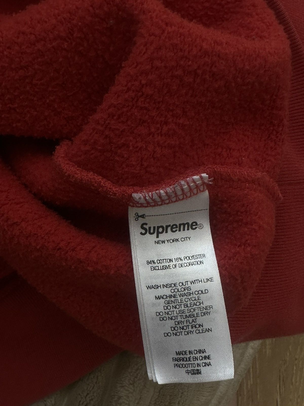 Supreme Supreme Collegiate Patchwork Leather Hooded Sweatshirt Size US M / EU 48-50 / 2 - 6 Thumbnail
