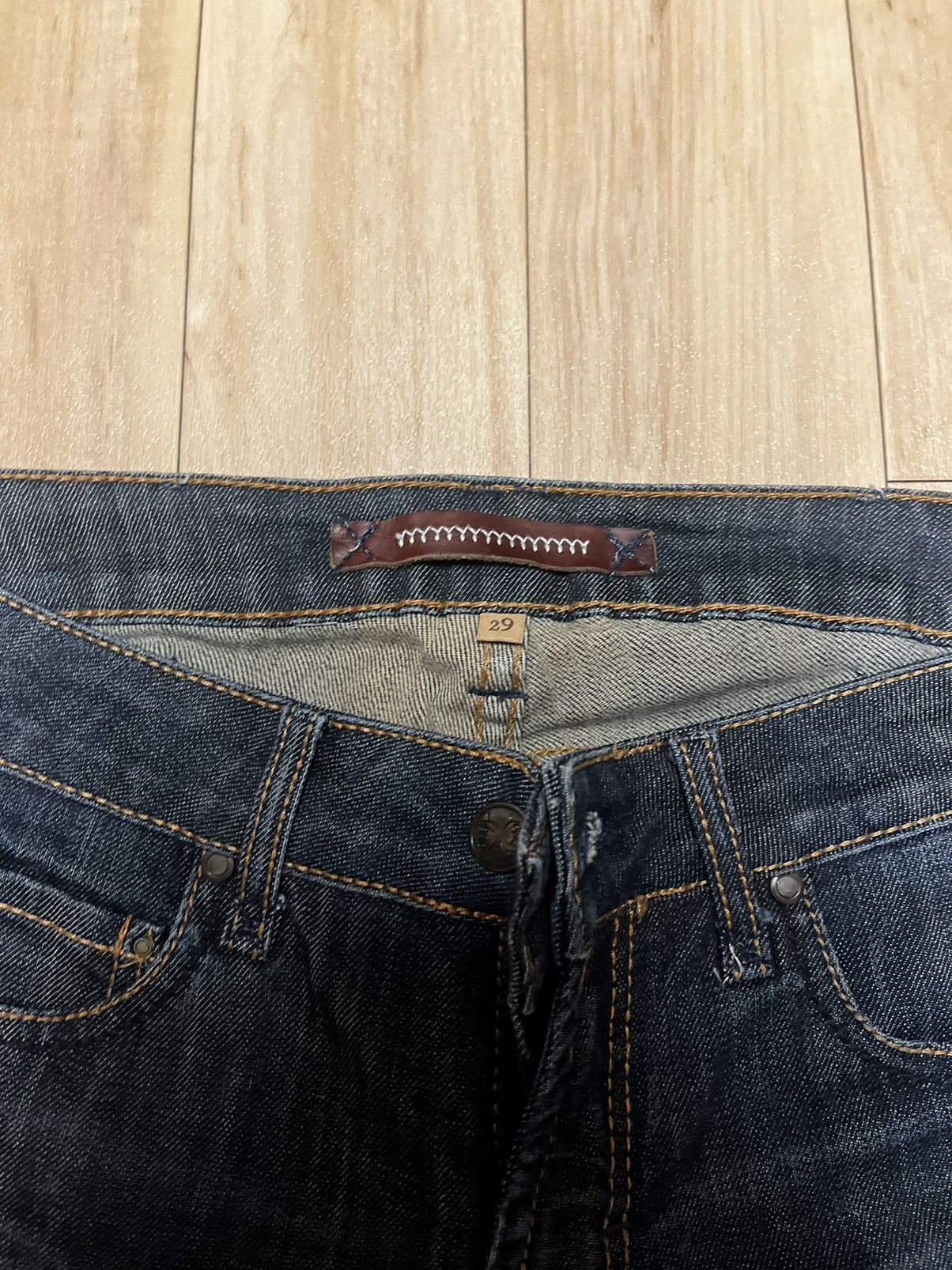 Other Low Rise Flare Vintage Jeans Size 30 Size 29" - 2 Thumbnail