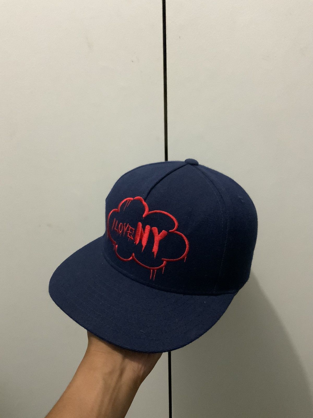 Japanese Brand I Love NY Indigo Snapback Hat Size ONE SIZE - 2 Thumbnail