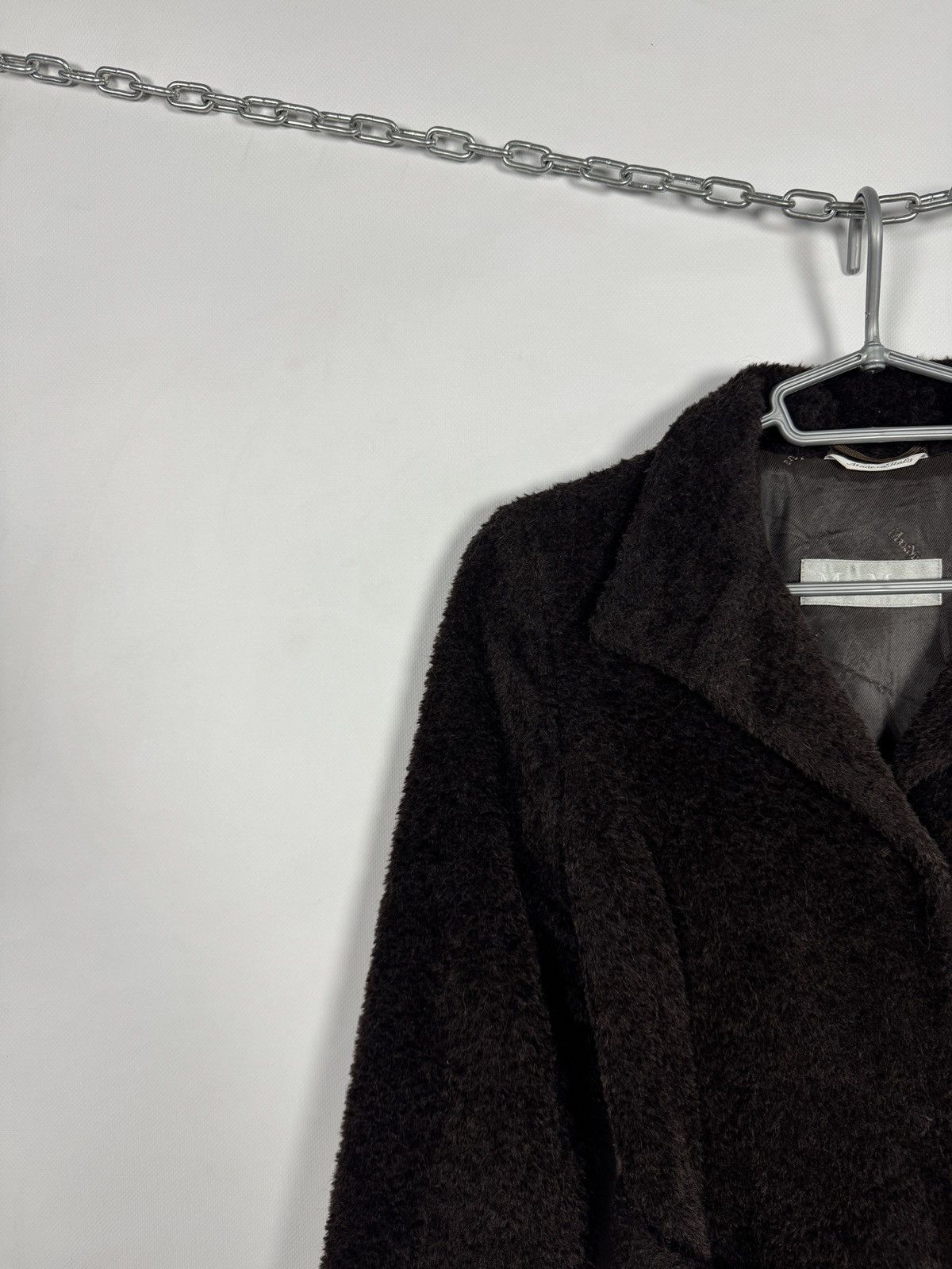 Max Mara Max Mara Alpaca Wool Coat Winter Teddy Luxury Made in Italy Size M / US 6-8 / IT 42-44 - 3 Thumbnail