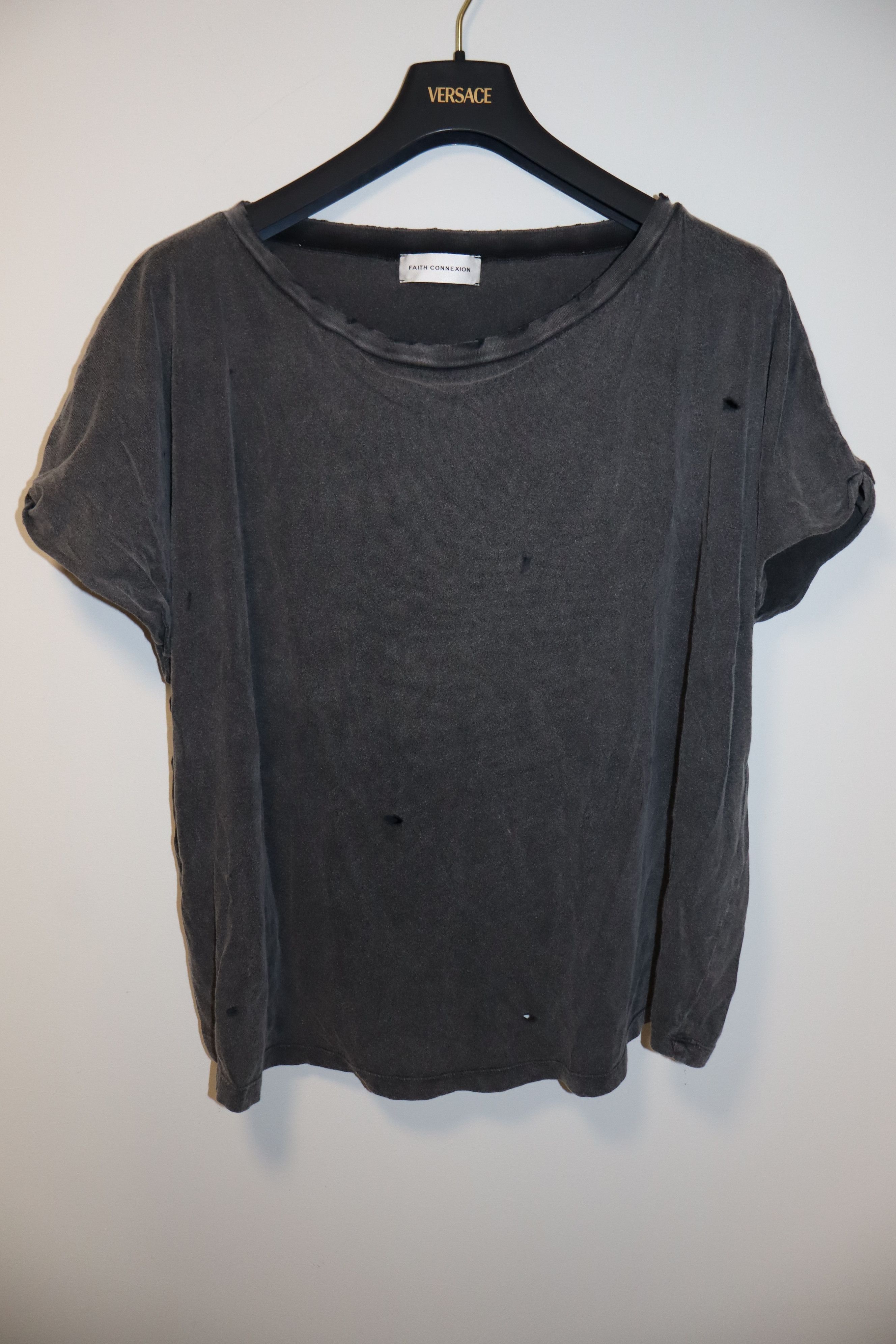 Faith Connexion Boat neck destroy t-shirt Size S / US 4 / IT 40 - 1 Thumbnail