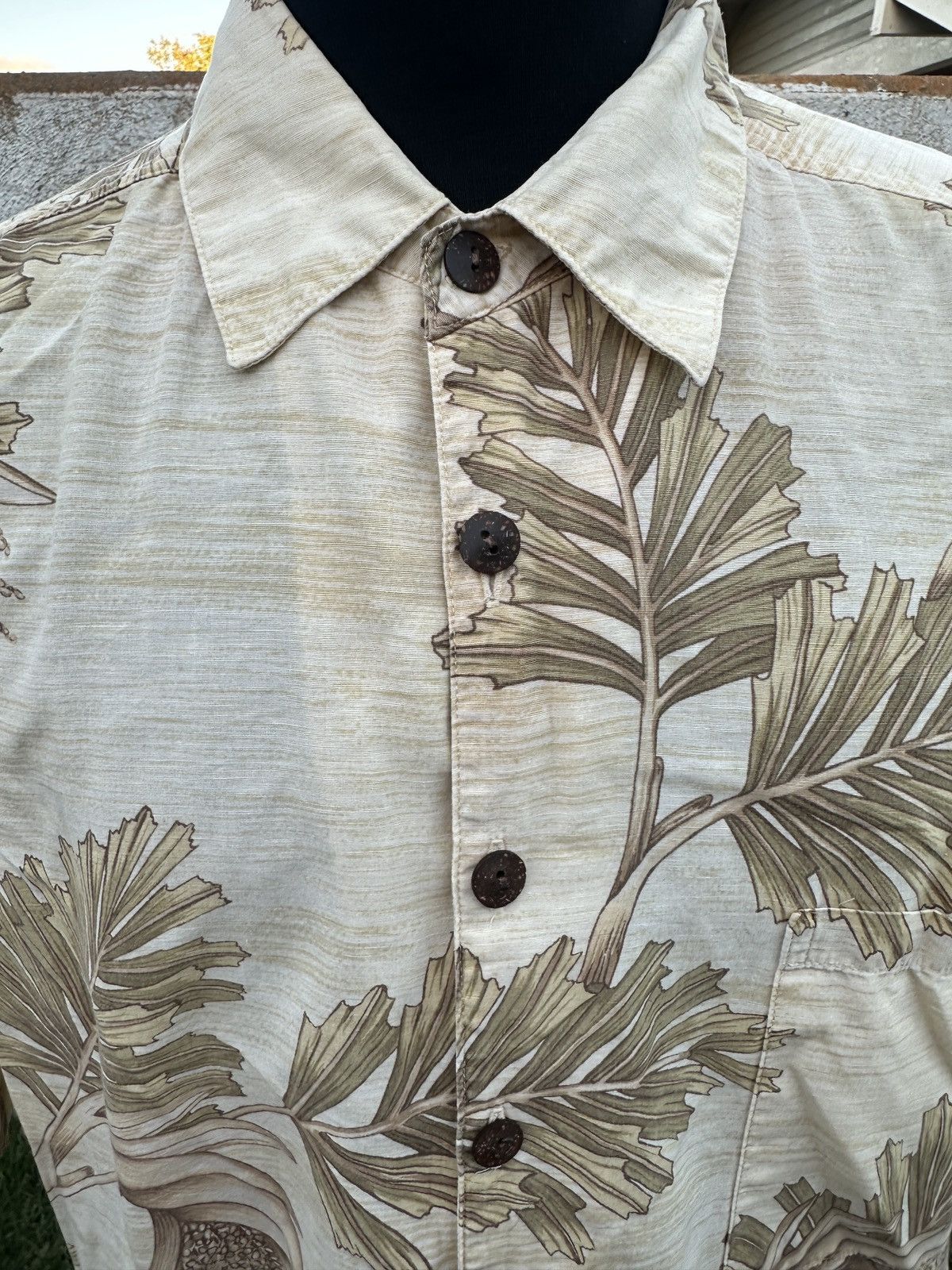 Other PreOwned Kahala Hawaiian Print Yellow Full Button Men's L Size US L / EU 52-54 / 3 - 3 Thumbnail