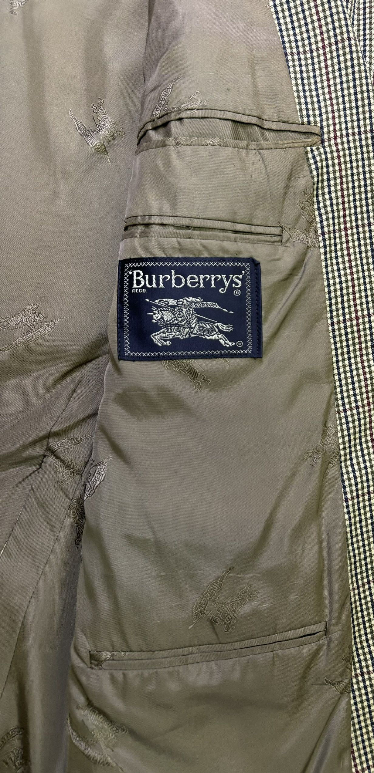 Burberry Burberrys Vintage Beige Blazer Size M/L Size 44R - 14 Thumbnail