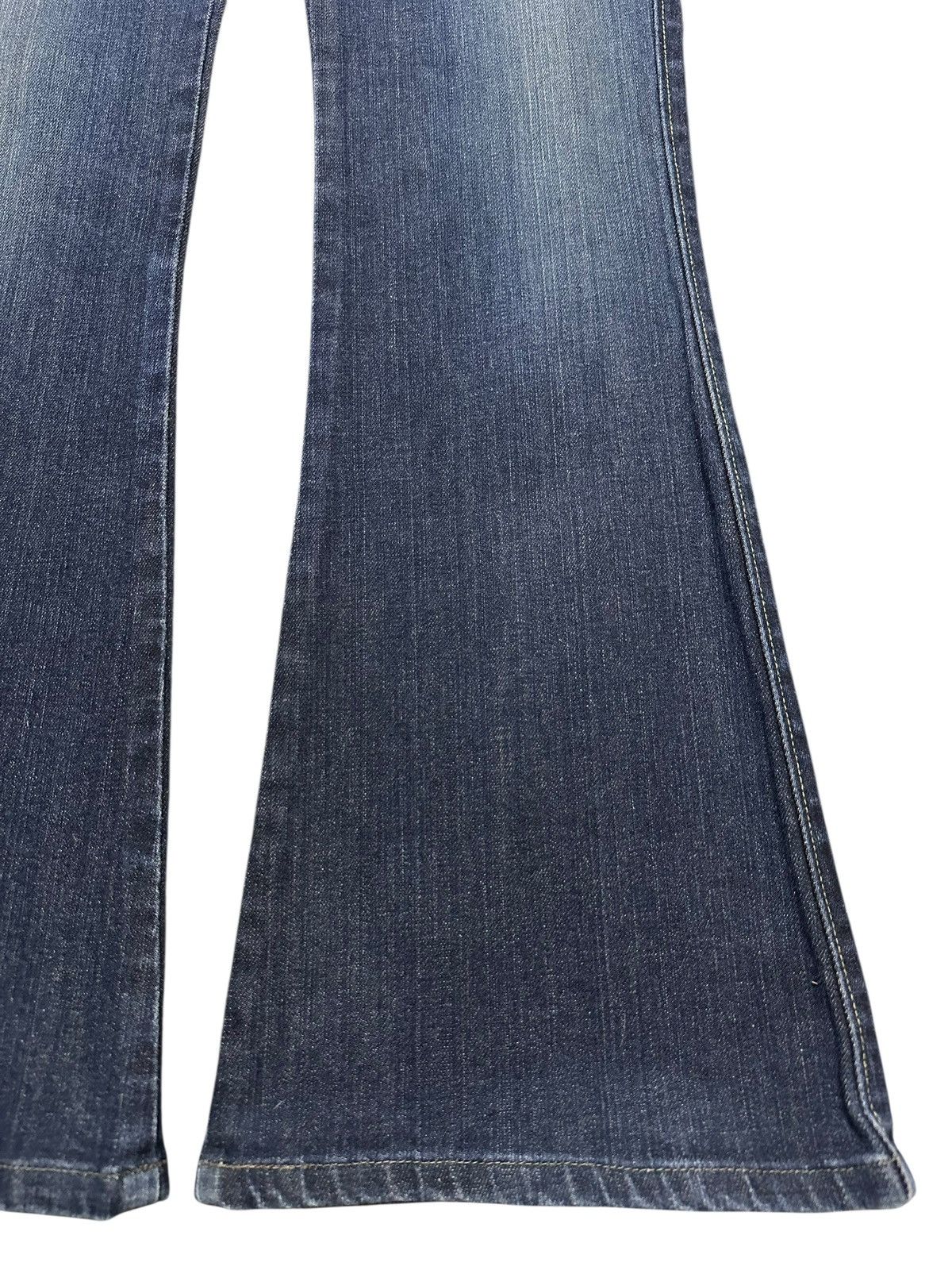 Hysteric Glamour Vintage Japanese Brand Faded Wash Style Flare Jeans Size US 30 / EU 46 - 8 Thumbnail