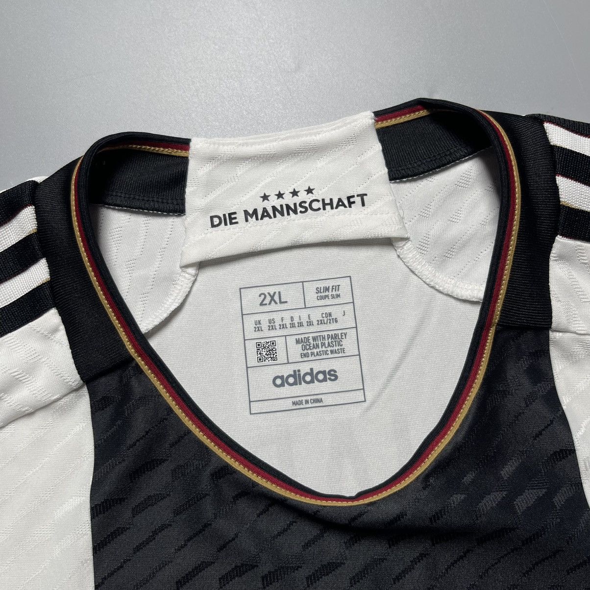 Adidas GERMANY ADIDAS 2022 WORLD CUP SOCCER HOME JERSEY #10 GNABRY Size US XXL / EU 58 / 5 - 7 Thumbnail