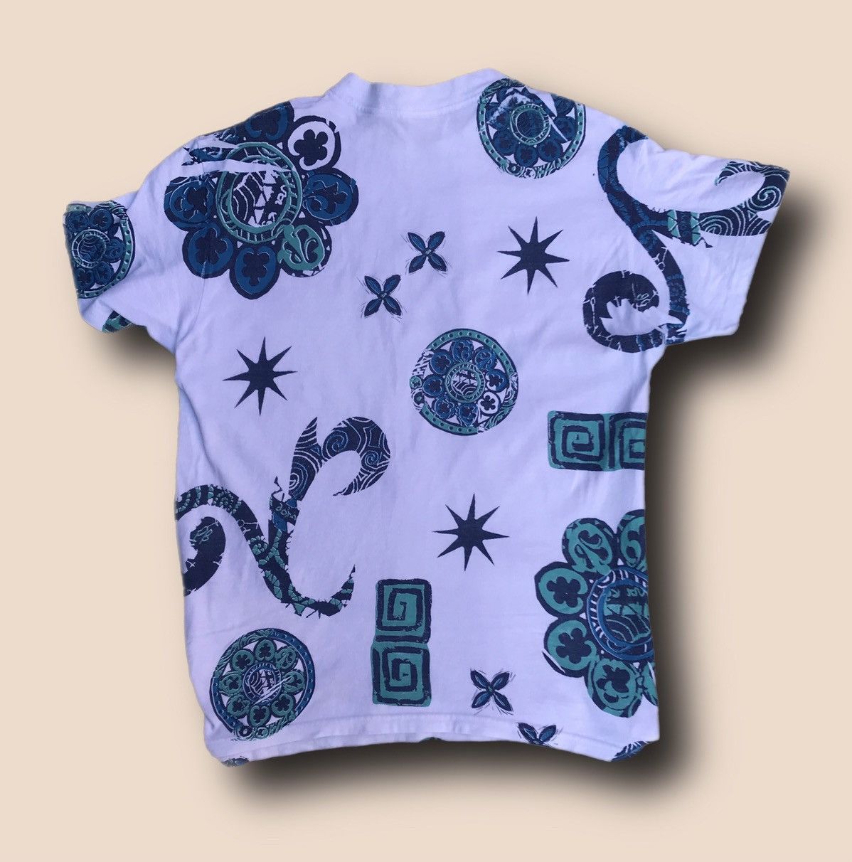 Nike Vintage 90s Nike Graphic AOP Tee t shirt Size US S / EU 44-46 / 1 - 3 Thumbnail