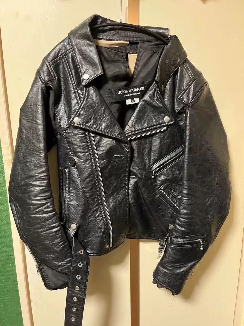 junya watanabe 2007aw leather jacket