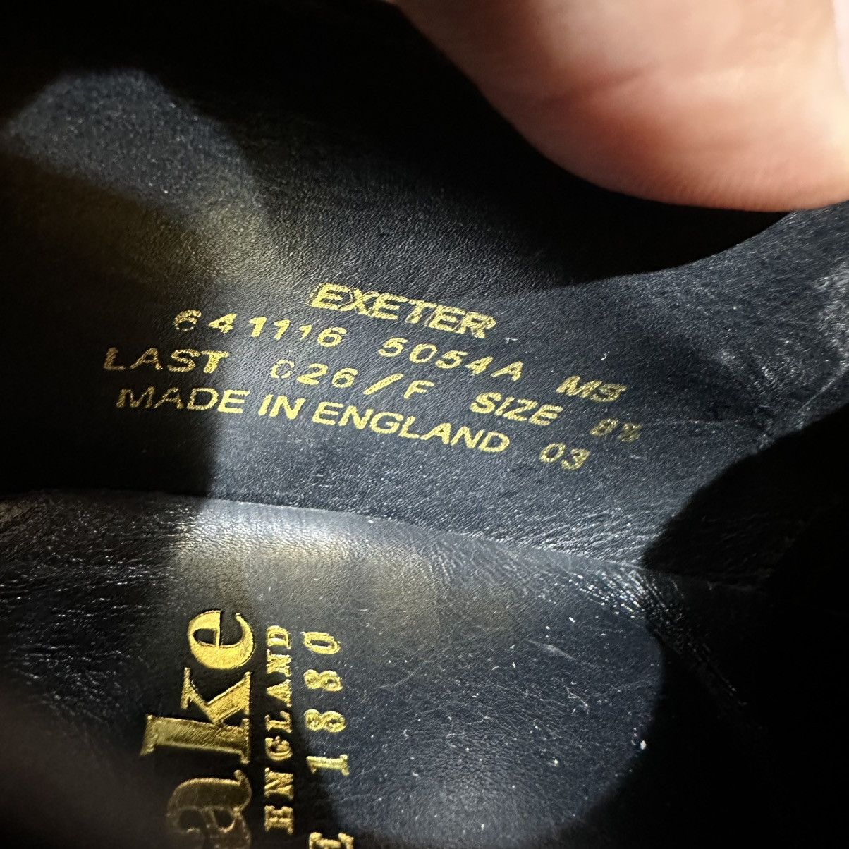 Loake LOAKE ENGLAND 🏴󠁧󠁢󠁥󠁮󠁧󠁿- Men’s Leather Oxford Size 8.5UK Size US 8.5 / EU 41-42 - 13 Thumbnail