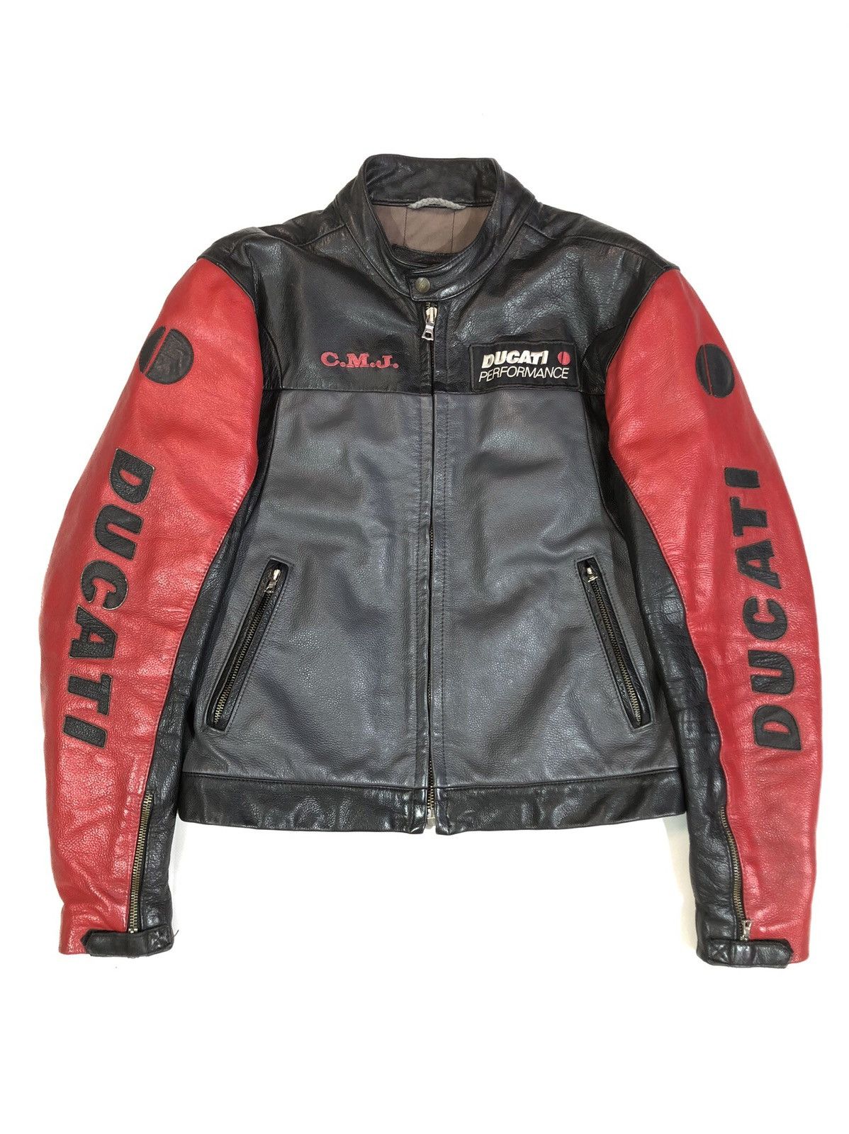 Dainese × Ducati Ducati Dainese Motorcycle Moto leather jacket Racing Vintage Size US XL / EU 56 / 4 - 6 Thumbnail