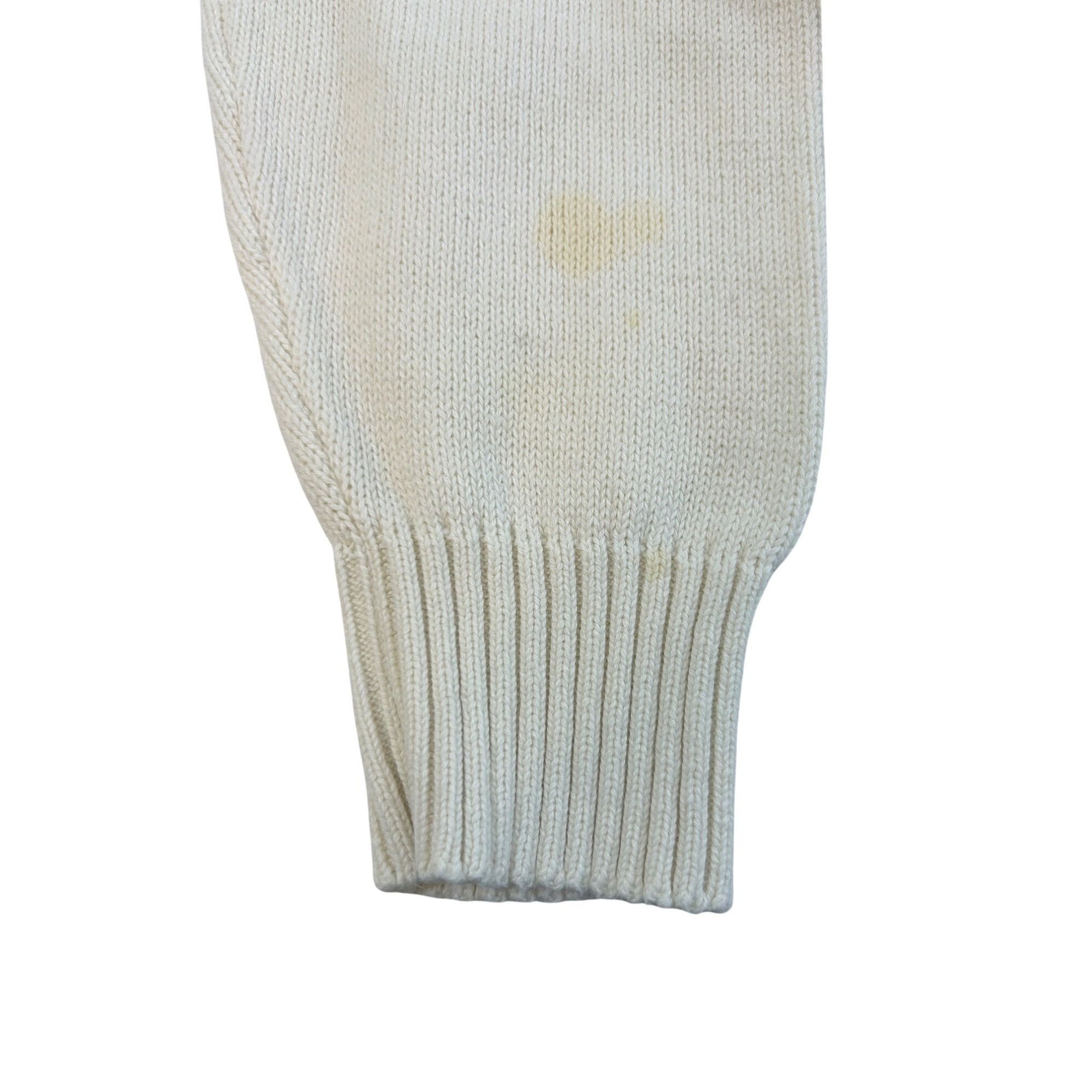 Oscar De La Renta Oscar De La Renta Men’s Sweater Pullover Vtg M Cream Geometr Size US M / EU 48-50 / 2 - 8 Thumbnail