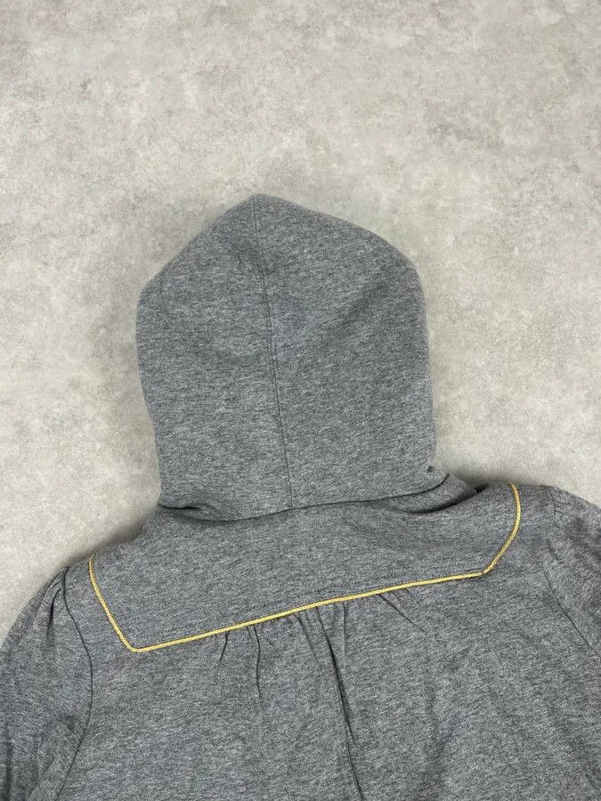 Marc Jacobs Marc Jacobs Grey Fur Hooded Cargo Zip Up Sweater Size XS / US 0-2 / IT 36-38 - 7 Thumbnail