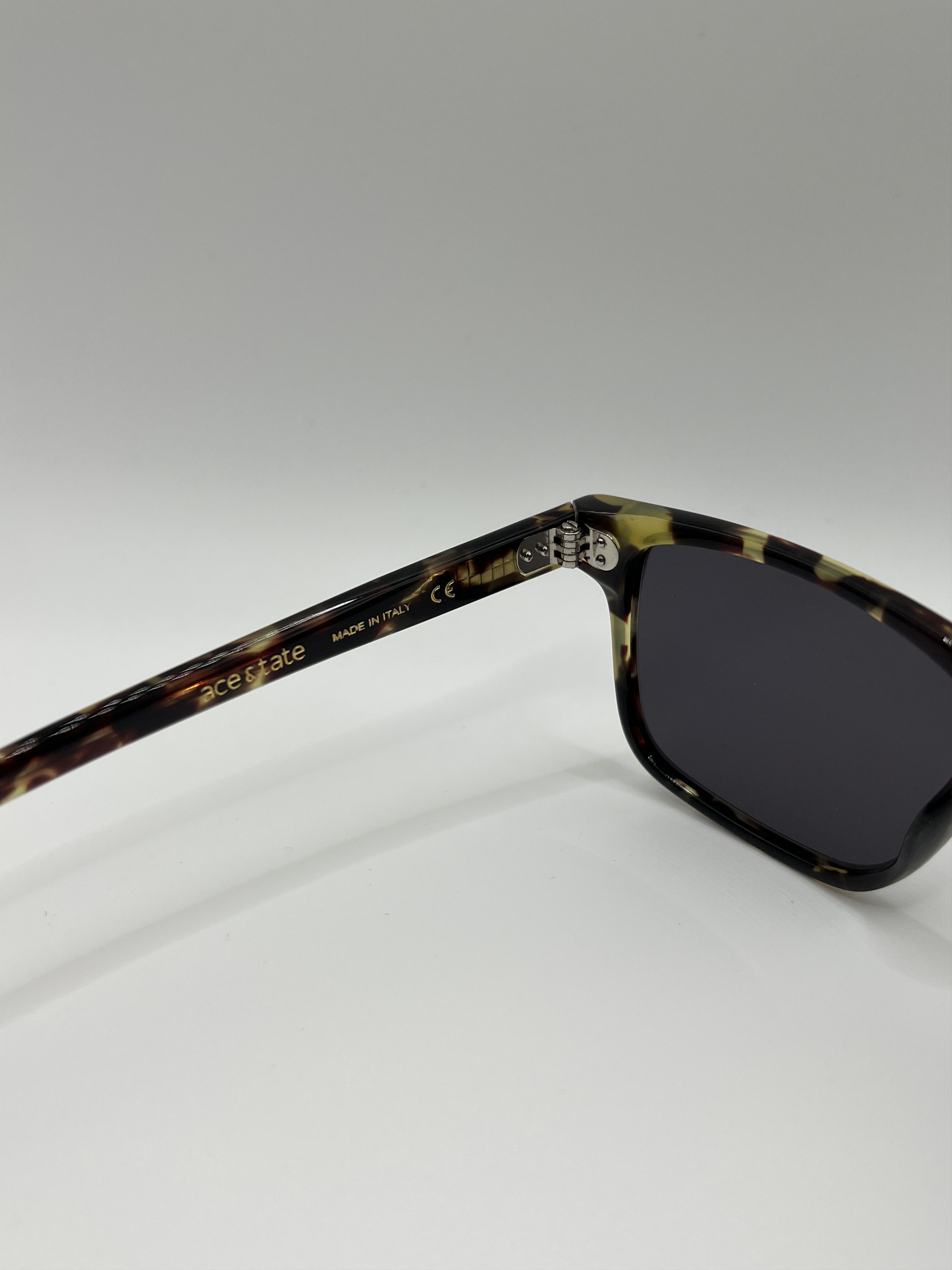 Ace & Tate Ace & Tate Martin Cayman Havana Unisex Sunglasses Italy Size ONE SIZE - 10 Thumbnail