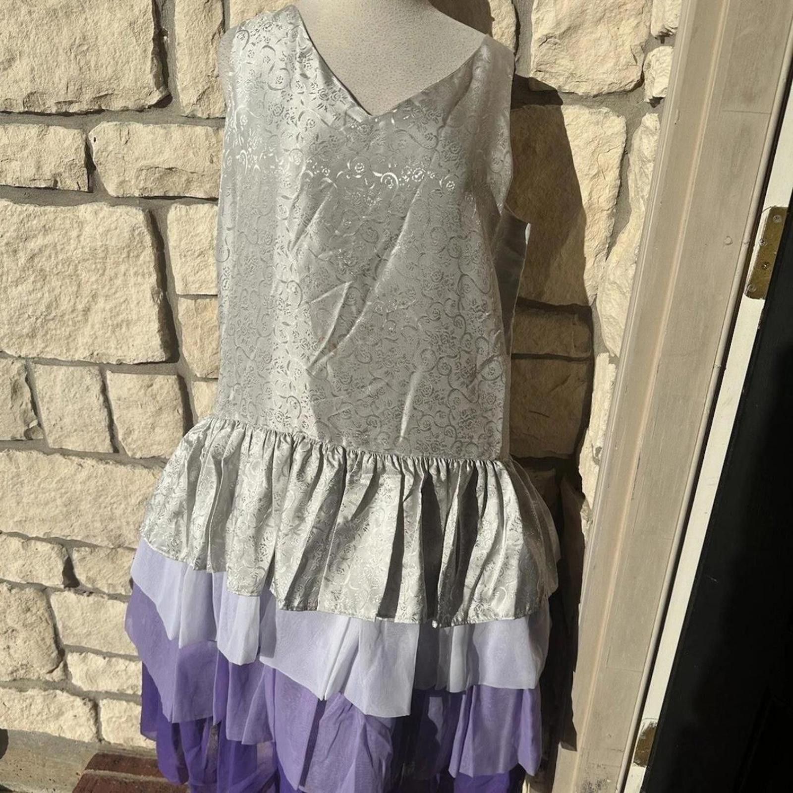 Other Purple and silver dress #fairycore #whimsygoth Size M / US 6-8 / IT 42-44 - 1 Thumbnail
