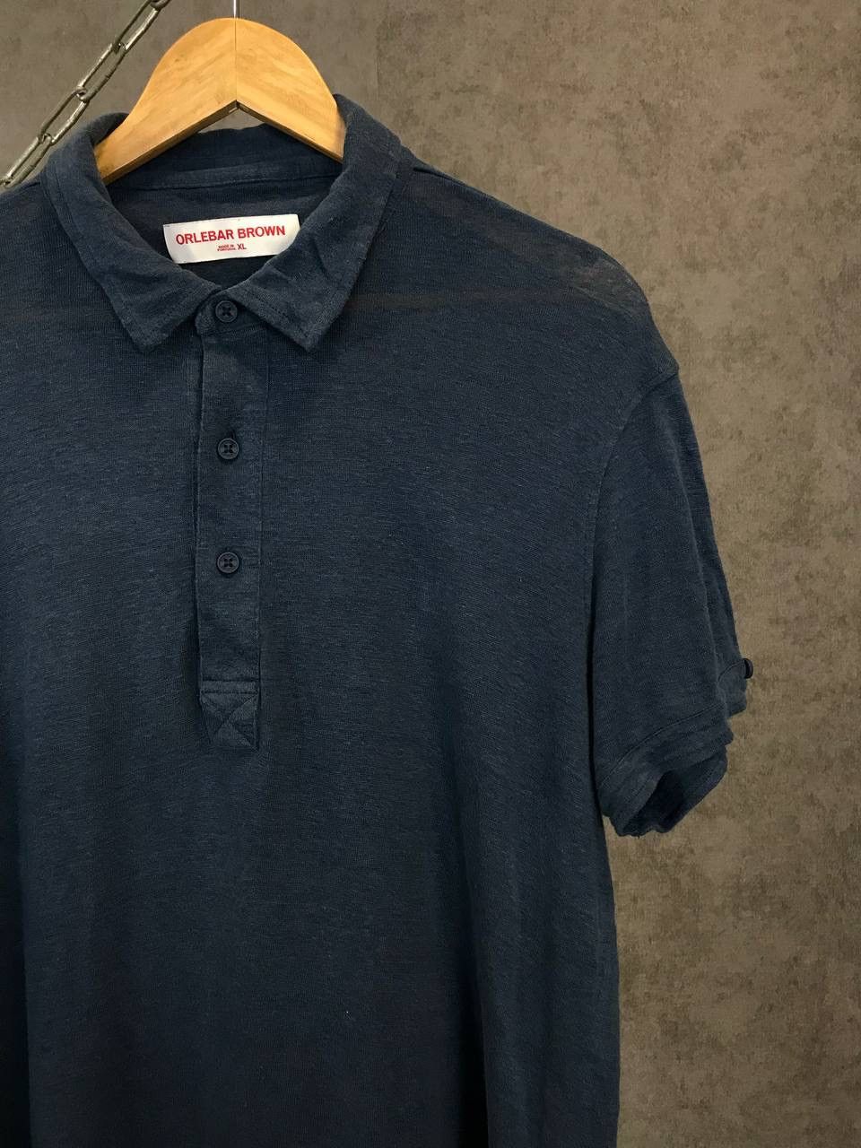 Orlebar Brown Orlebar Brown linen luxury designer polo tee Size US L / EU 52-54 / 3 - 2 Thumbnail