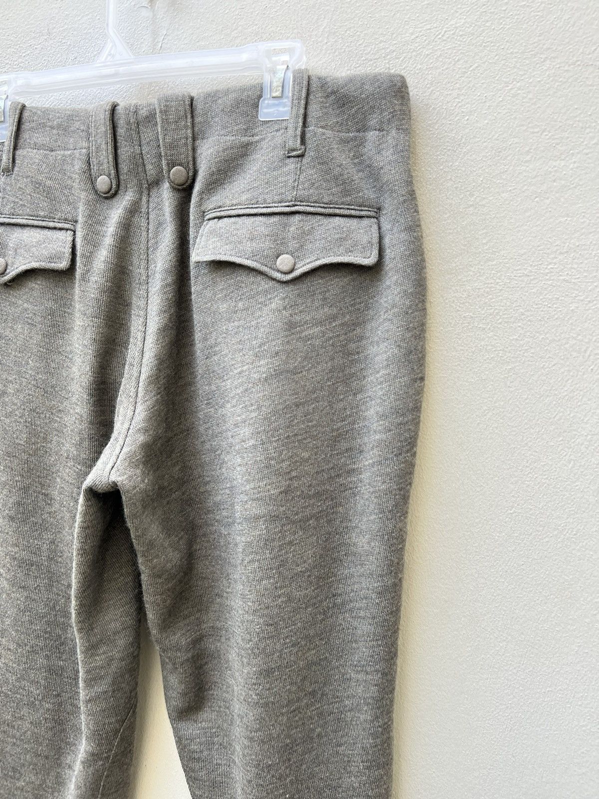 Japanese Brand SAMPLE Kiminori Morishita Cropped Wool Jodhpur Trouser Pant Size US 31 - 19 Thumbnail