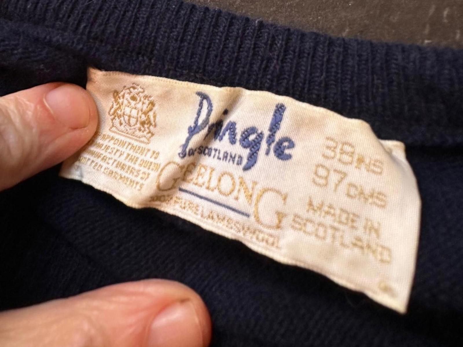 Other Vintage Pringle Geelong Wool Sweater XS-S Scotland Size US S / EU 44-46 / 1 - 4 Thumbnail