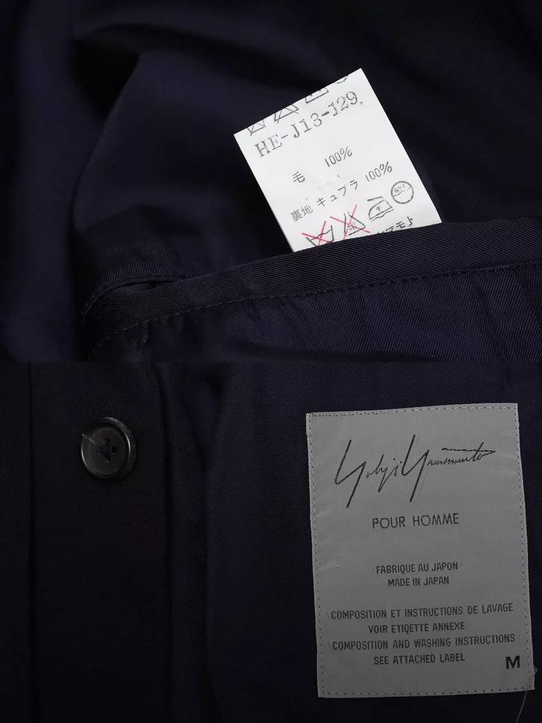 Yohji Yamamoto Yohji Yamamoto 1995AW Double Collar Placket Jacket 2505-Nex Size US M / EU 48-50 / 2 - 9 Thumbnail