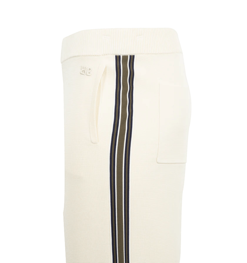 Wales Bonner o1h1sh10525 Tide Track Pant in White Size US 36 / EU 52 - 3 Thumbnail