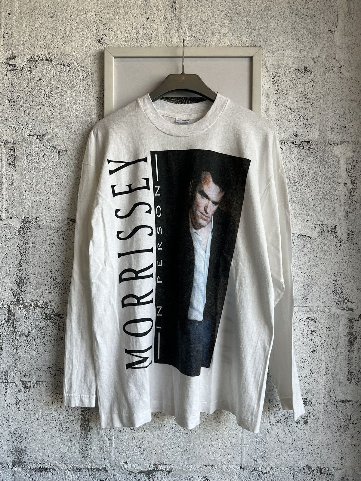 Band Tees × Morrissey × Vintage Vintage MORRISSEY IN PERSON 90’s Tour Tshirt Size US XL / EU 56 / 4 - 2 Thumbnail