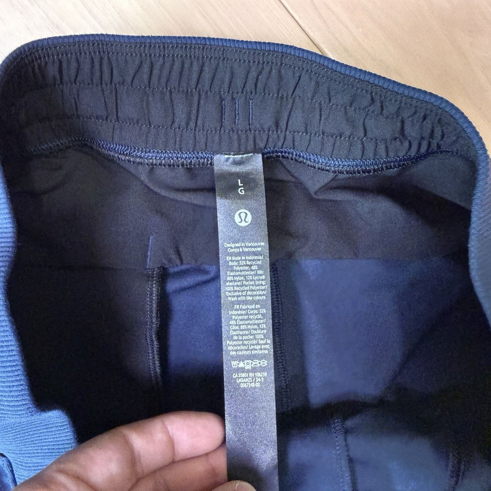 Lululemon Lululemon ABC Jogger Pants Large Navy Sweatpants Loungewear Size US 31 - 5 Thumbnail