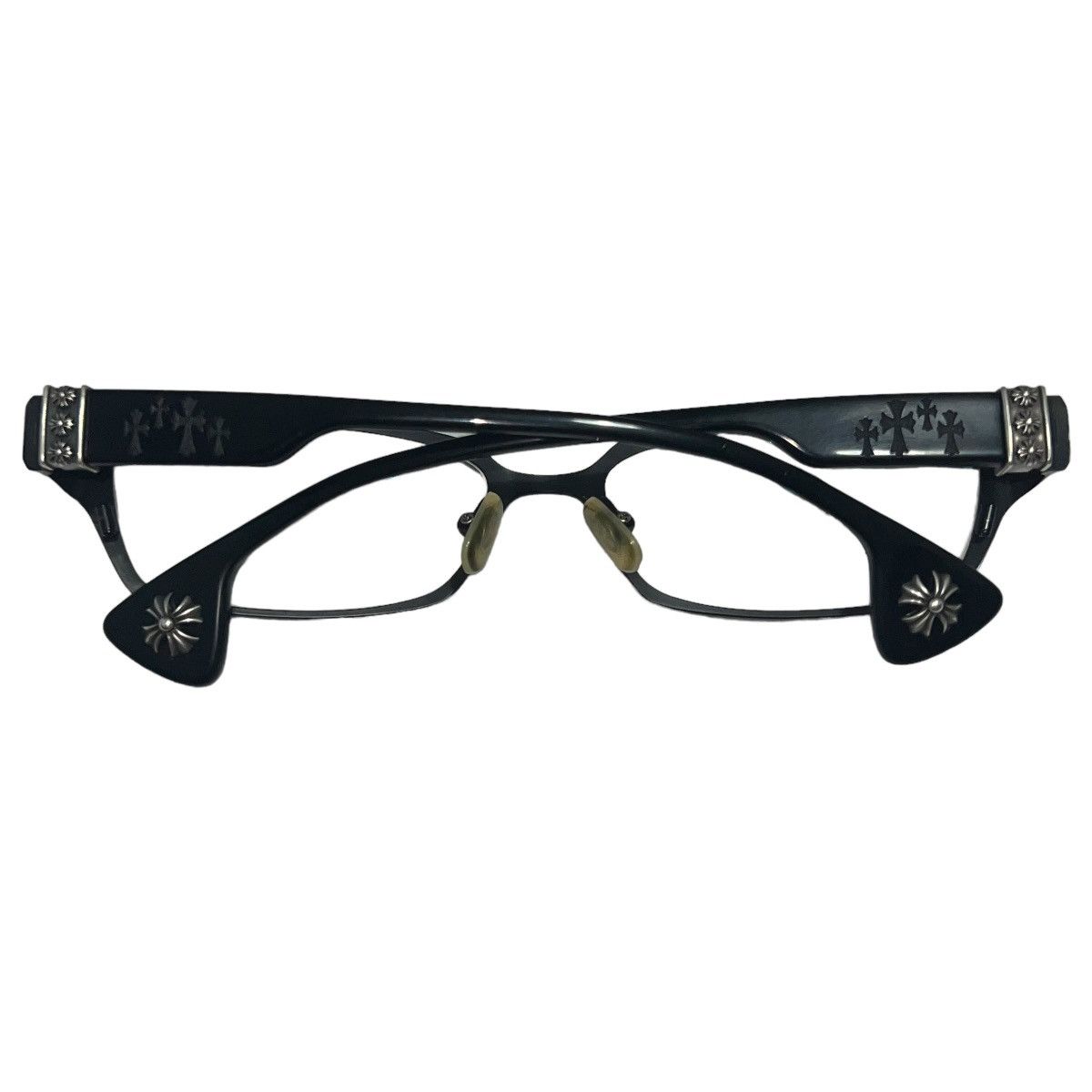 Chrome Hearts Chrome Hearts DIXON YU-A CROSS Glasses Size ONE SIZE - 4 Thumbnail