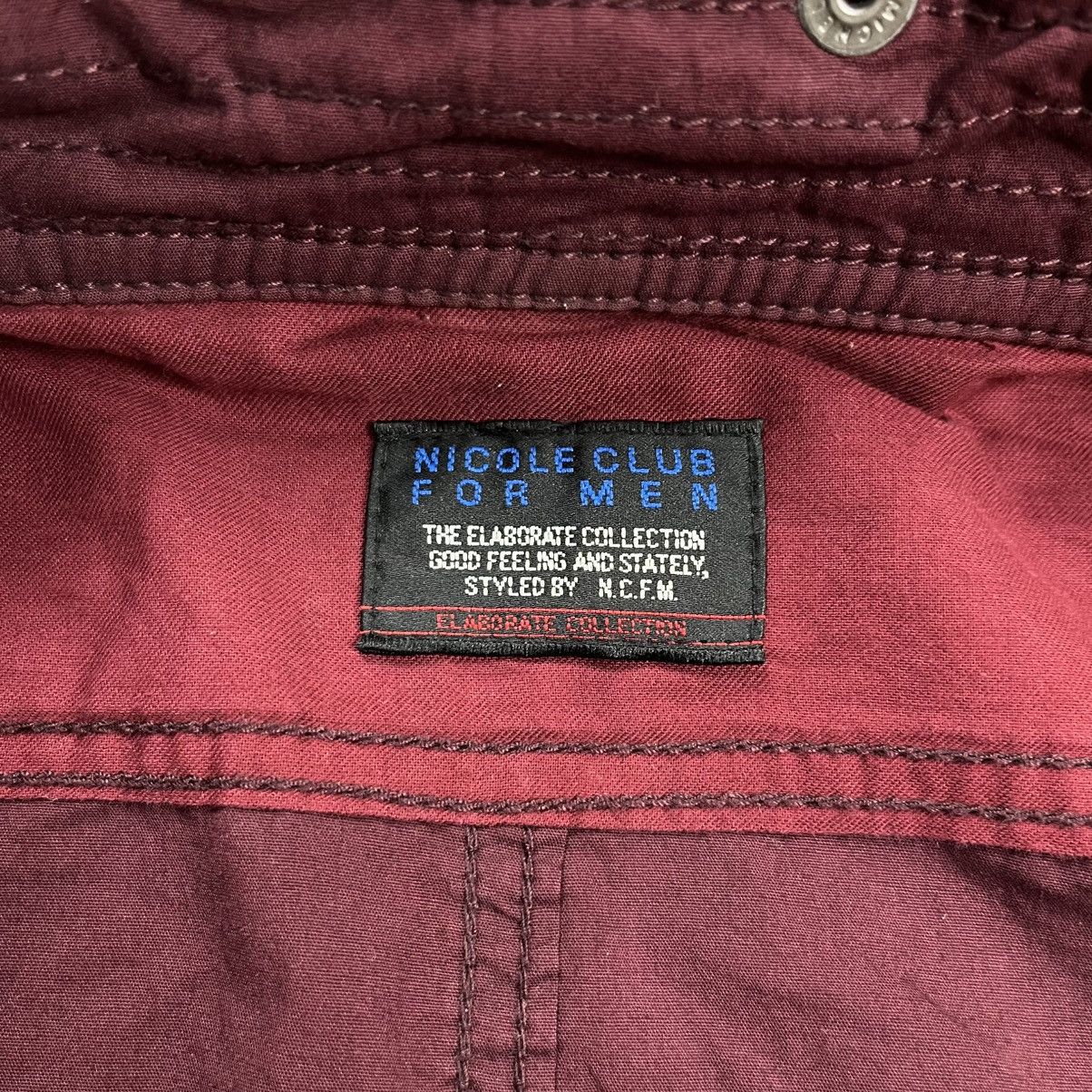 If Six Was Nine 2000s Nicole Club - Vkei Red Wine Bono Jacket Size US M / EU 48-50 / 2 - 12 Thumbnail