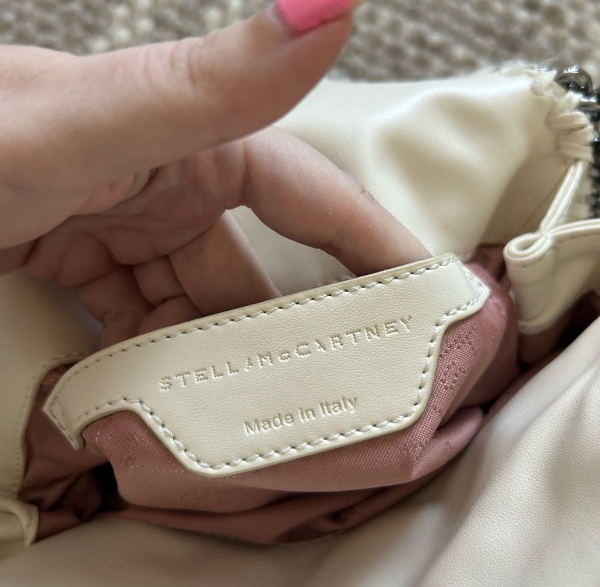 Stella McCartney Stella McCartney Mini Falabella Shearling Sherpa Bag Size ONE SIZE - 8 Thumbnail