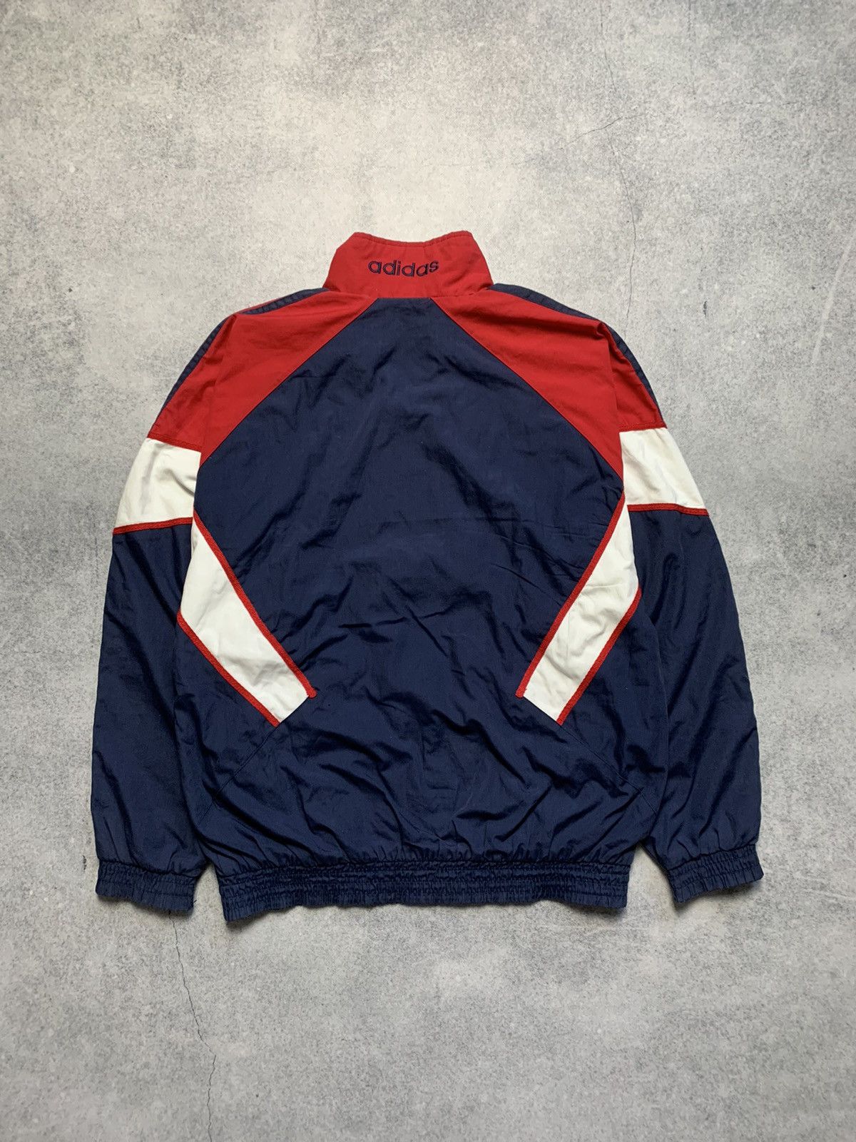 Vintage Vintage Adidas Tracksuit Nylon Drill Y2K jacket Size US M / EU 48-50 / 2 - 9 Thumbnail